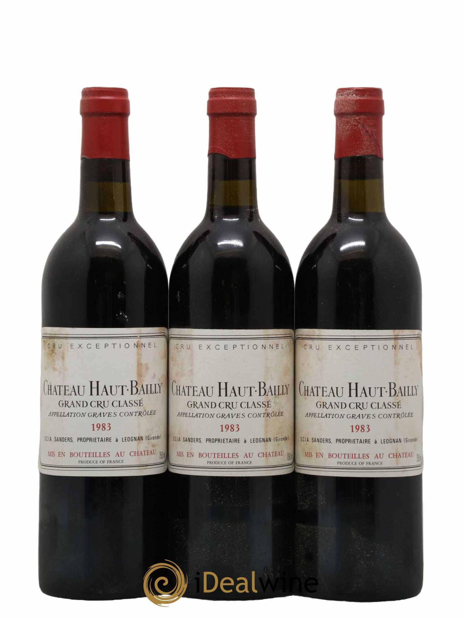 Château Haut-Bailly Cru Classé de Graves 1983 - Lot de 12 bouteilles - 3