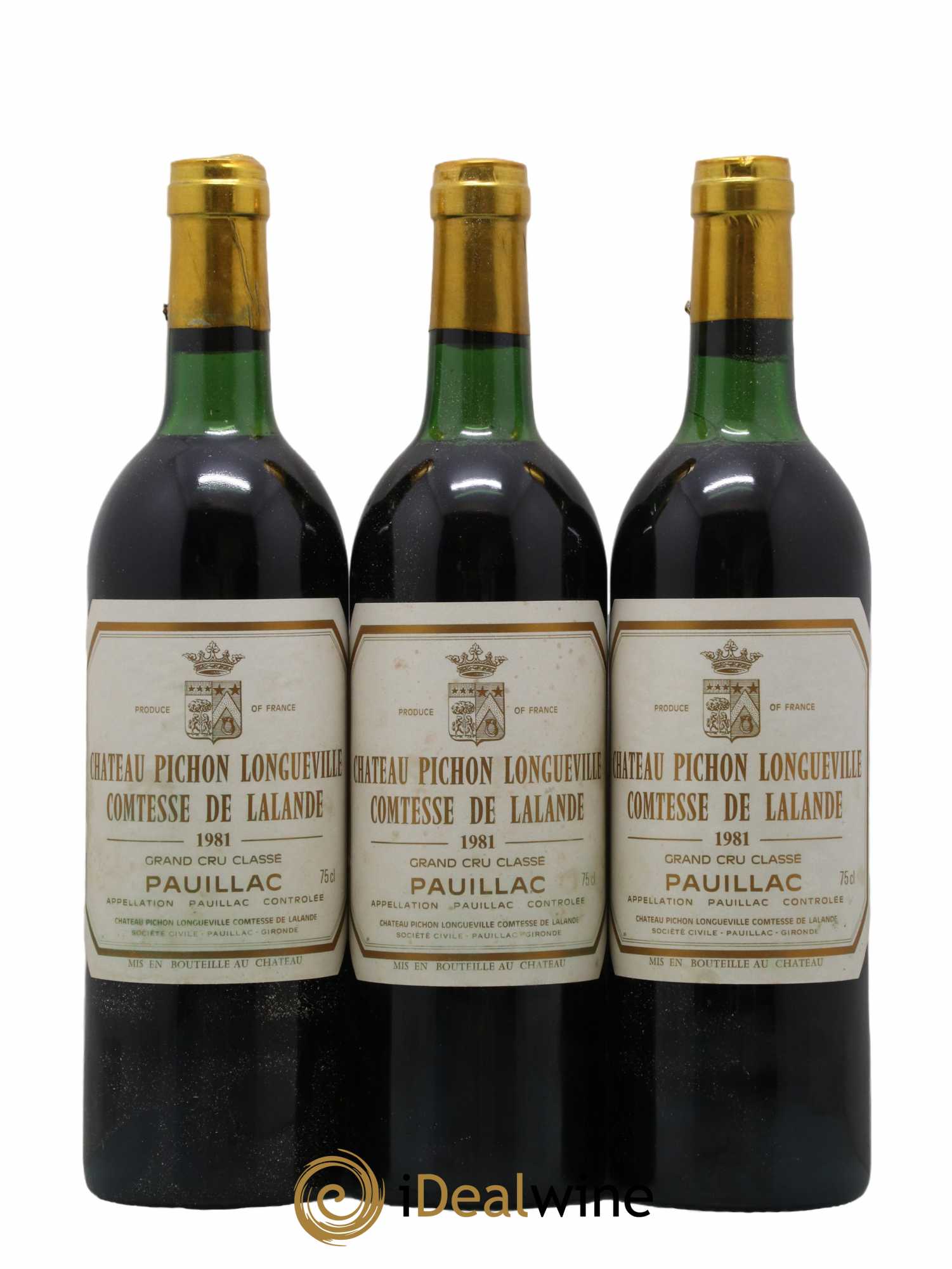 Château Pichon Longueville Comtesse de Lalande 2ème Grand Cru Classé 1981 - Lot de 12 bouteilles - 4