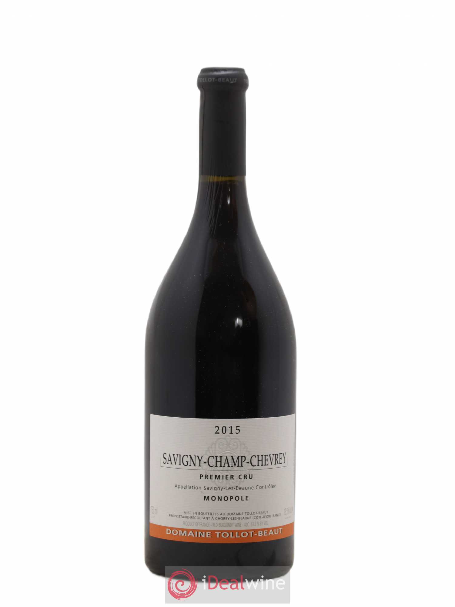 Savigny-lès-Beaune 1er Cru Champ-Chevrey Tollot Beaut (Domaine) 2015 - Lot de 1 bouteille - 0