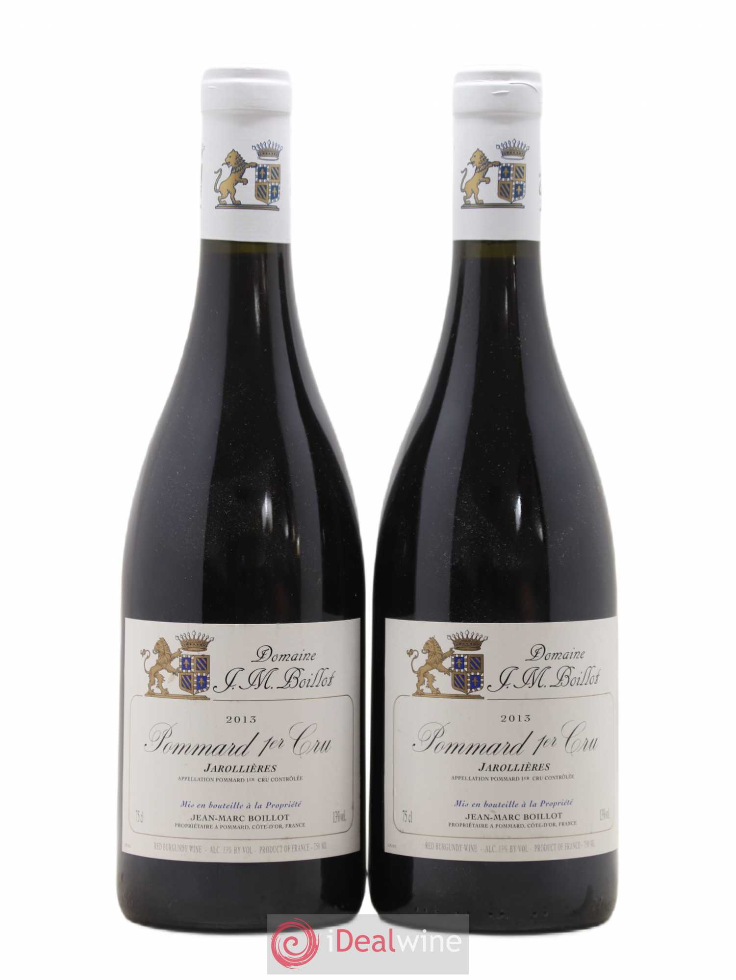 Pommard 1er Cru Jarollières Jean-Marc Boillot 2013 - Lot de 2 bouteilles - 0
