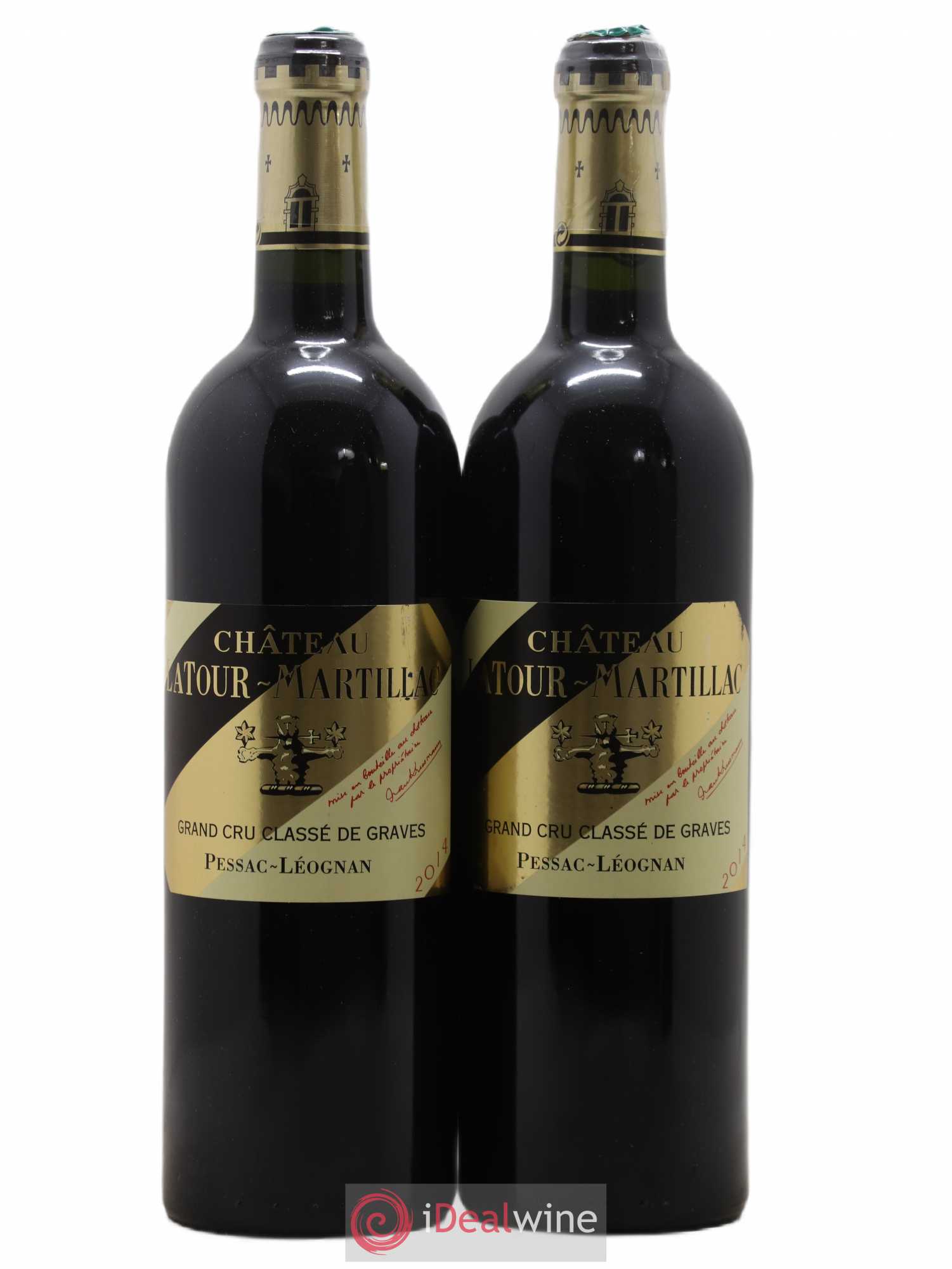 Château Latour-Martillac Cru Classé de Graves 2014 - Lot de 2 bouteilles - 0