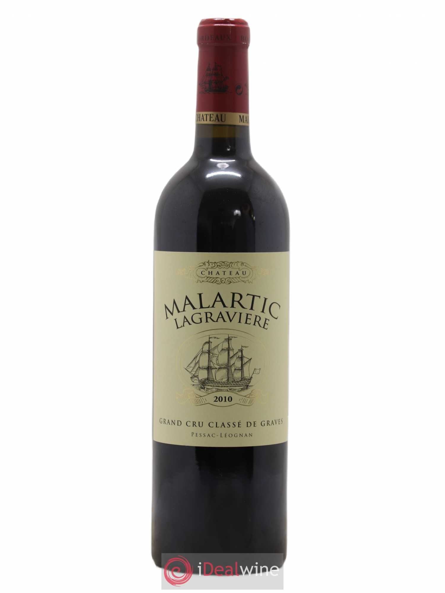 Château Malartic-Lagravière Cru Classé de Graves 2010 - Lot de 1 bouteille - 0