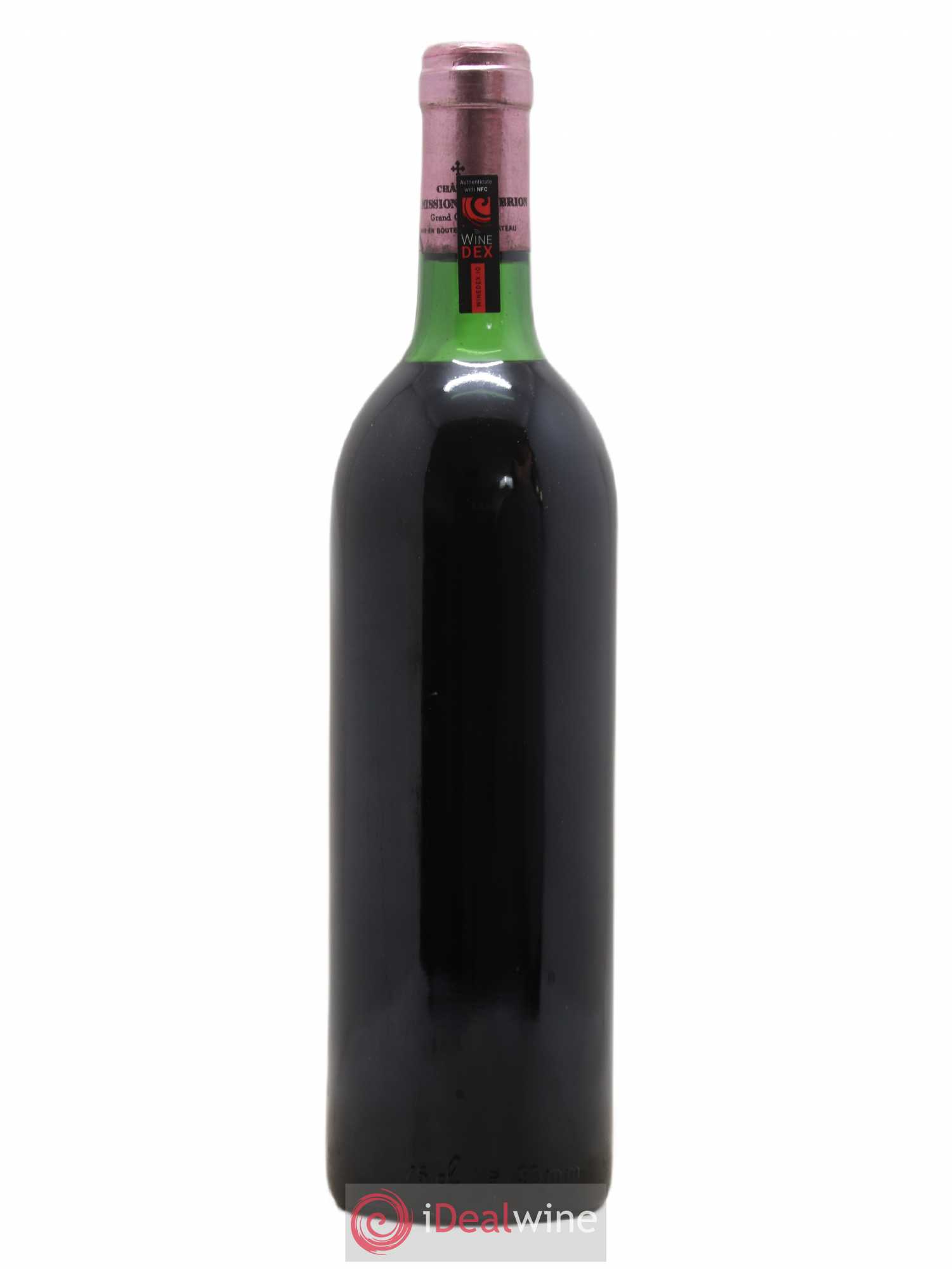 Château la Mission Haut-Brion Cru Classé de Graves 1982 - Lot de 1 bouteille - 1