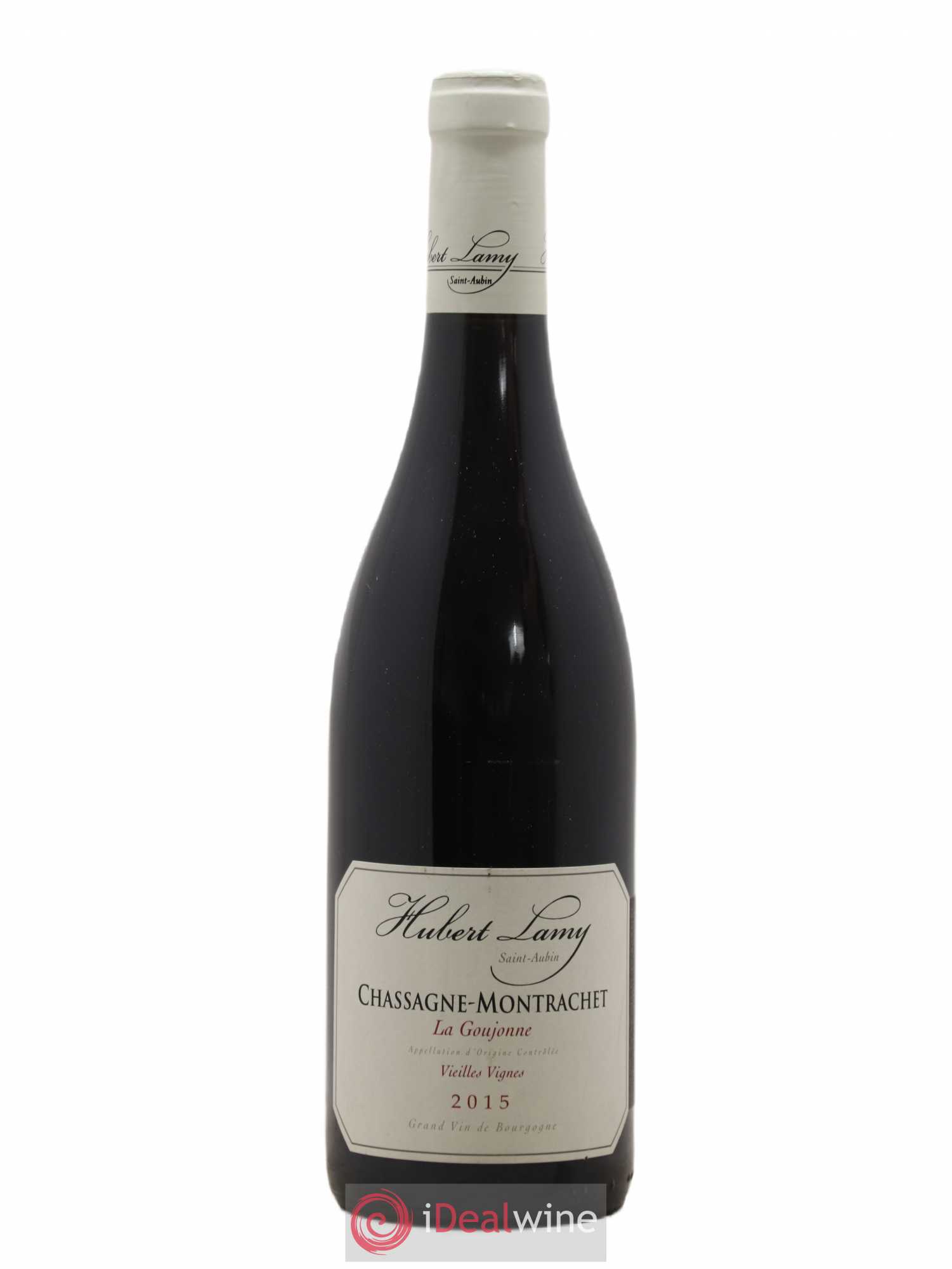 Chassagne-Montrachet La Goujonne Hubert Lamy Vieilles Vignes 2015 - Lot de 1 bouteille - 0