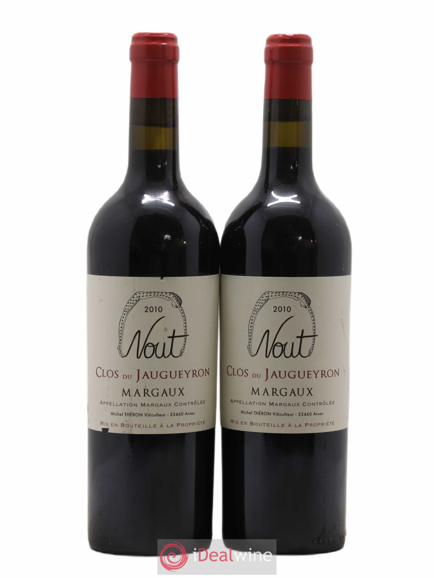 Clos du Jaugueyron Cuvée Nout 2010 - Lot de 2 bouteilles - 0