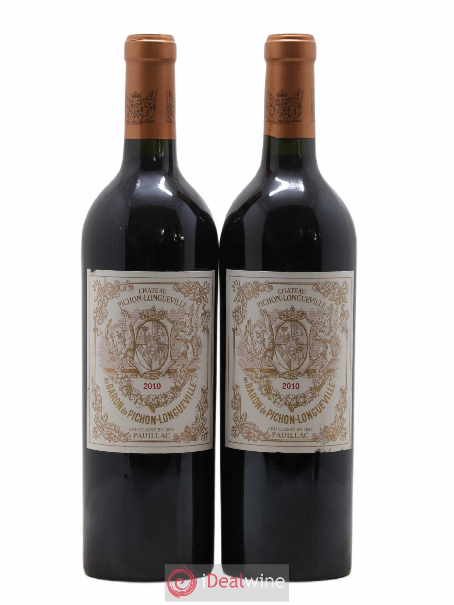 Pichon Longueville Baron 2ème Grand Cru Classé 2010 - Lot de 2 bouteilles - 0
