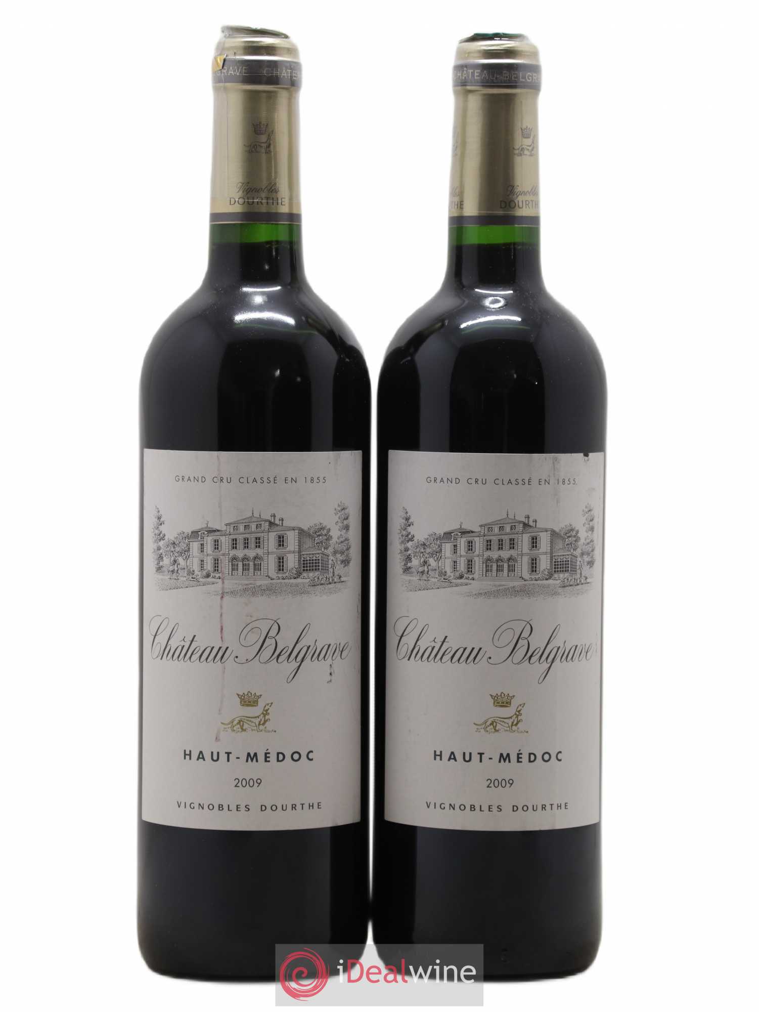 Château Belgrave 5ème Grand Cru Classé 2009 - Lot de 2 bouteilles - 0