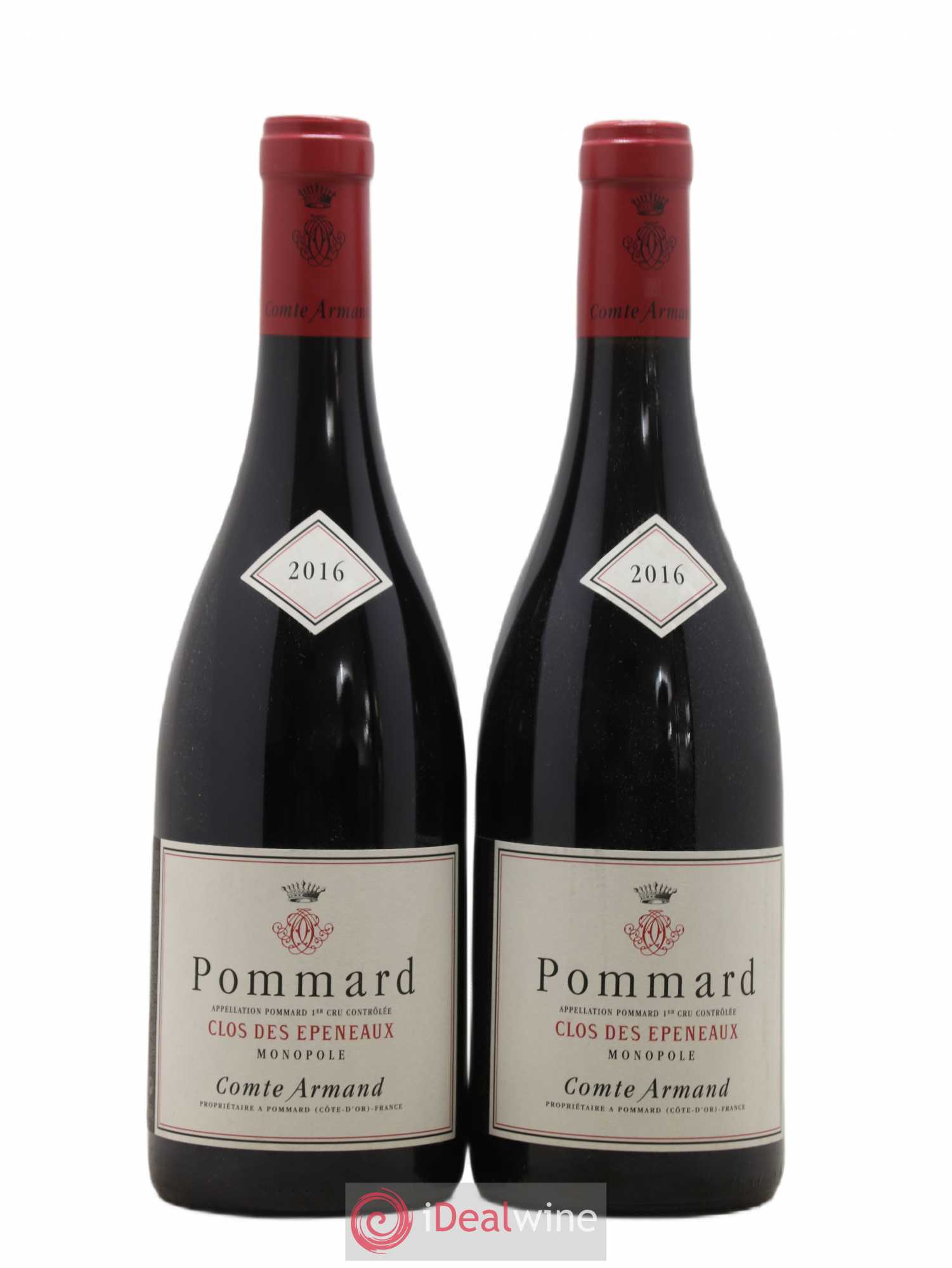 Pommard 1er Cru Clos des Epeneaux Comte Armand 2016 - Lot de 2 bouteilles - 0