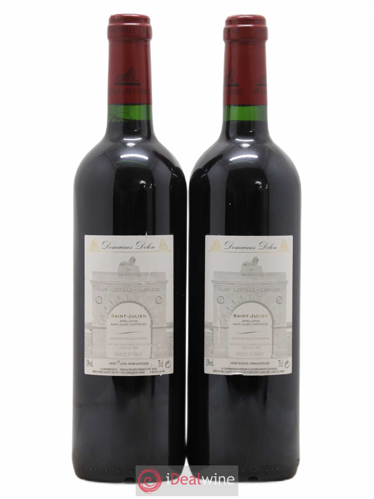Château Léoville Las Cases 2ème Grand Cru Classé 2006 - Lot de 2 bouteilles - 1
