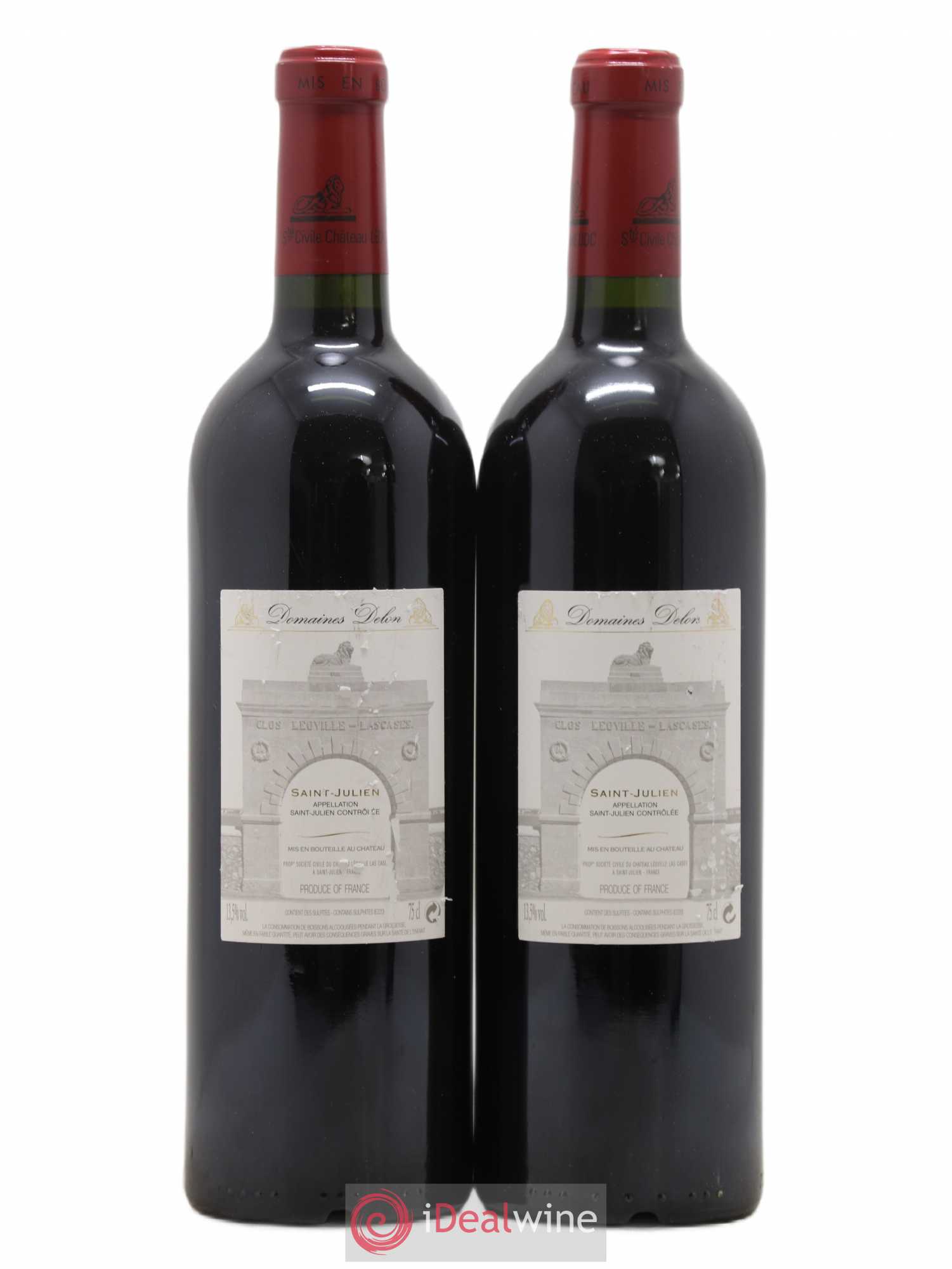 Château Léoville Las Cases 2ème Grand Cru Classé 2009 - Lot de 2 bouteilles - 1