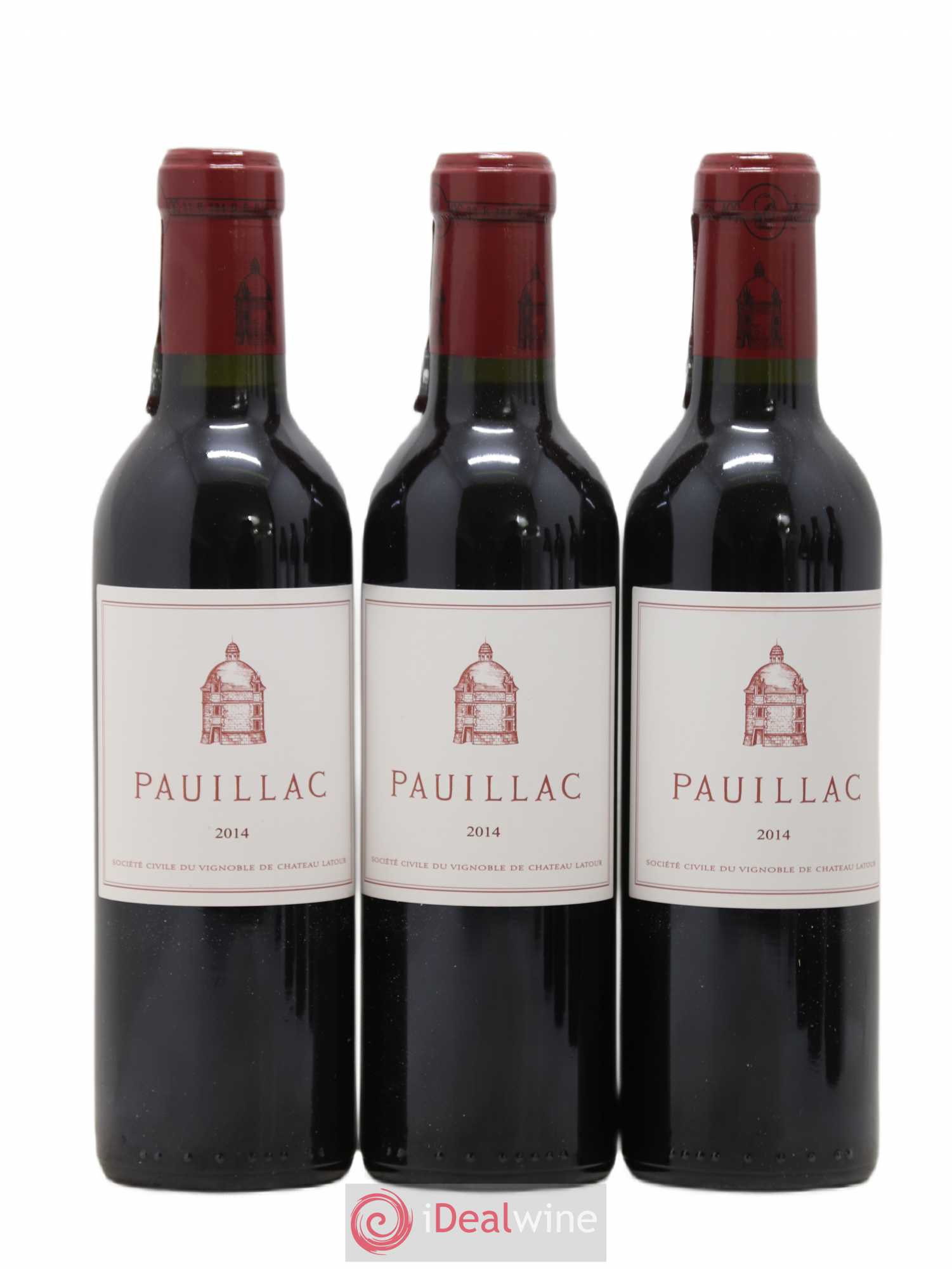 Pauillac de Château Latour 2014 - Lot de 6 demi bouteilles - 1