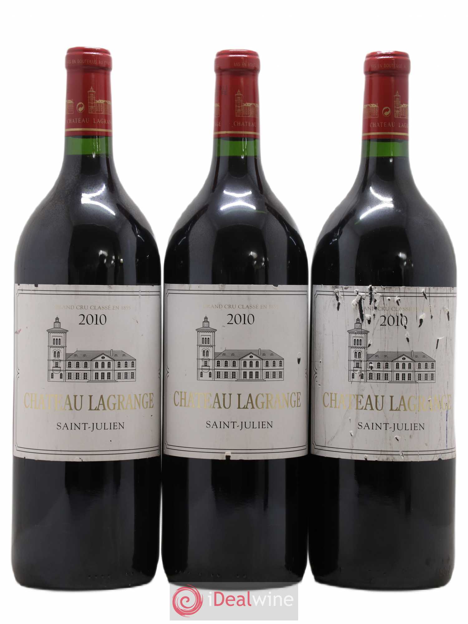 Château Lagrange 3ème Grand Cru Classé 2010 - Lot de 3 magnums - 0