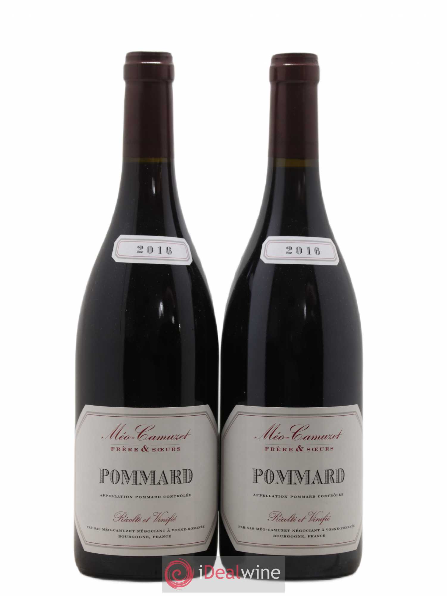 Pommard Méo-Camuzet (Frère & Soeurs) 2016 - Lot de 2 bouteilles - 0