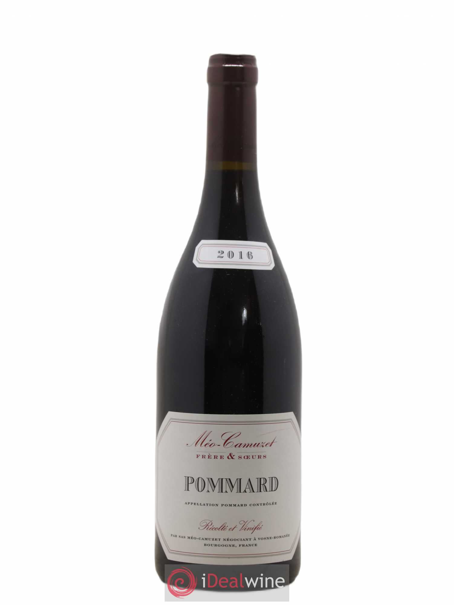 Pommard Méo-Camuzet (Frère & Soeurs) 2016 - Lot de 1 bouteille - 0