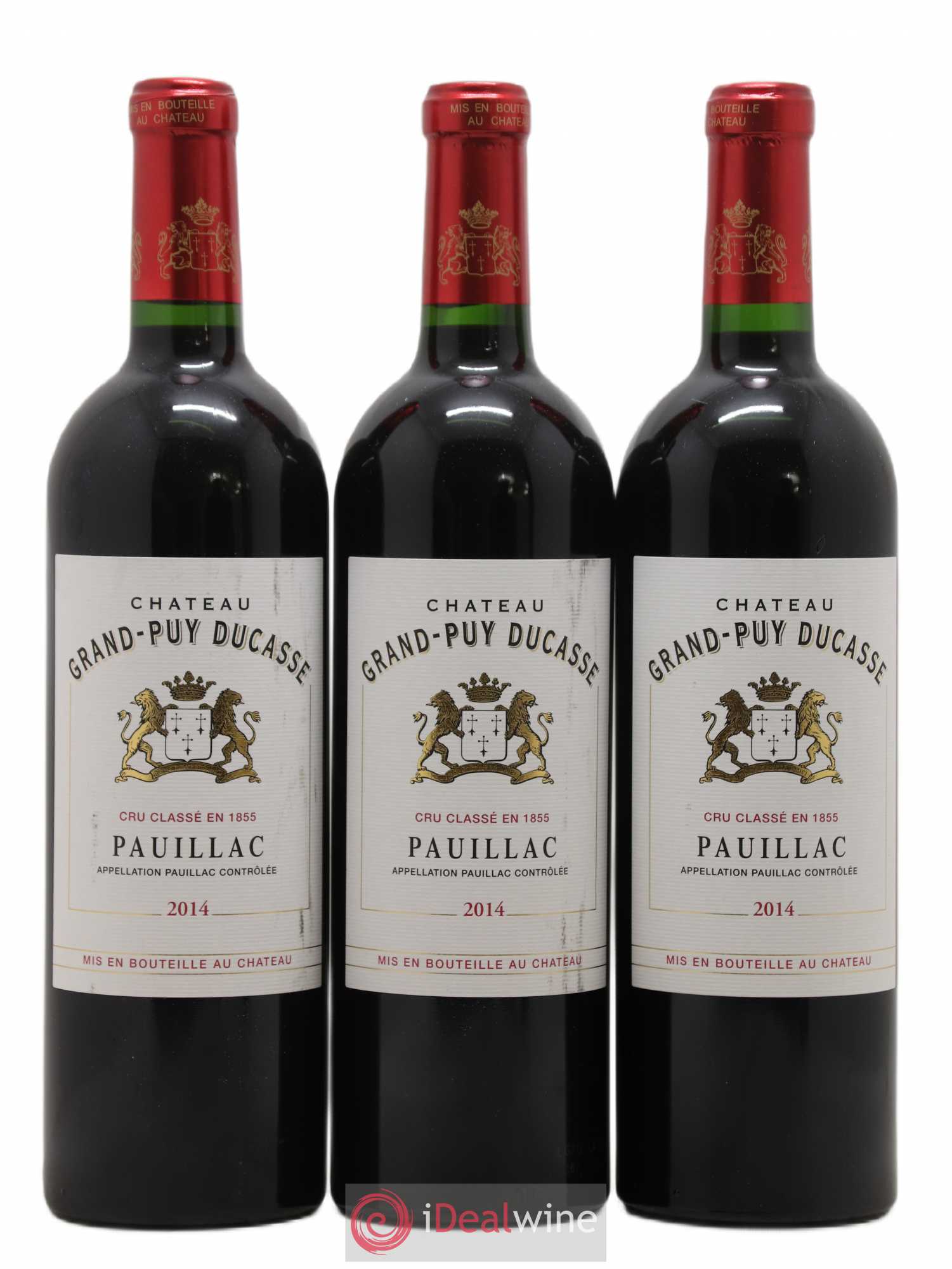 Château Grand Puy Ducasse 5ème Grand Cru Classé 2014 - Lot de 3 bouteilles - 0