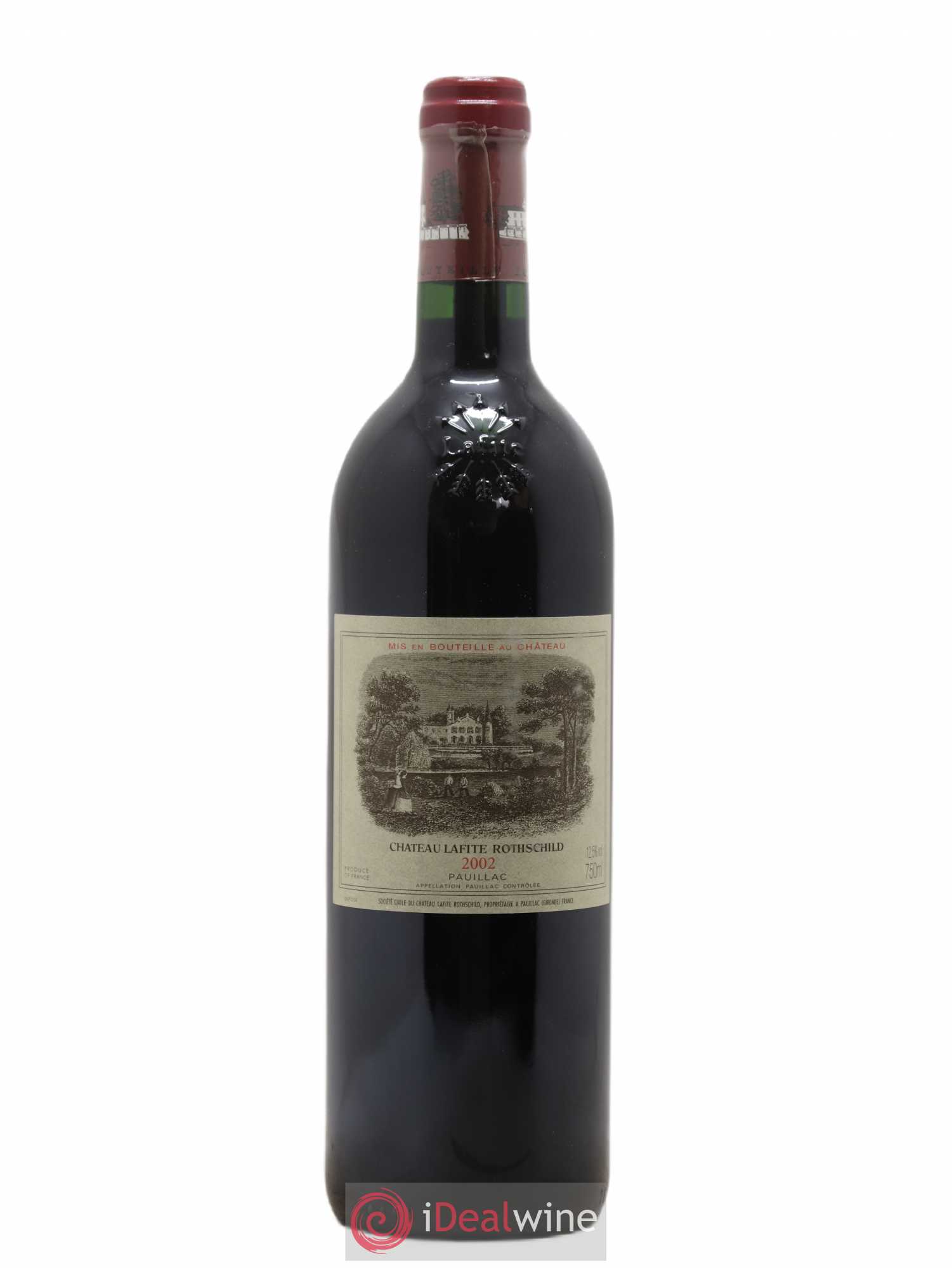 Château Lafite Rothschild 1er Grand Cru Classé 2002 - Lot de 1 bouteille - 0