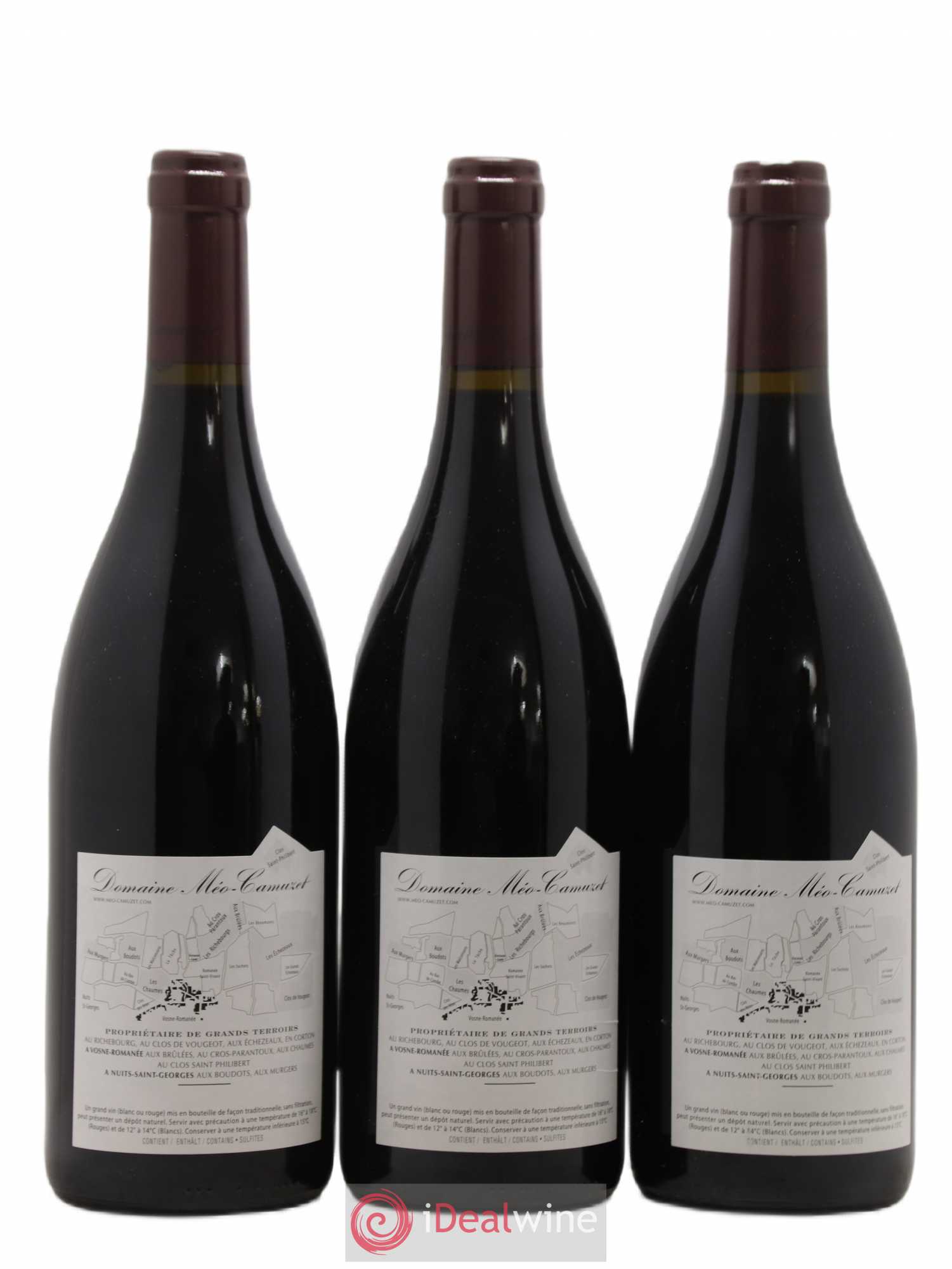 Corton Grand Cru Les Perrières Méo-Camuzet (Domaine) 2016 - Lot de 3 bouteilles - 1