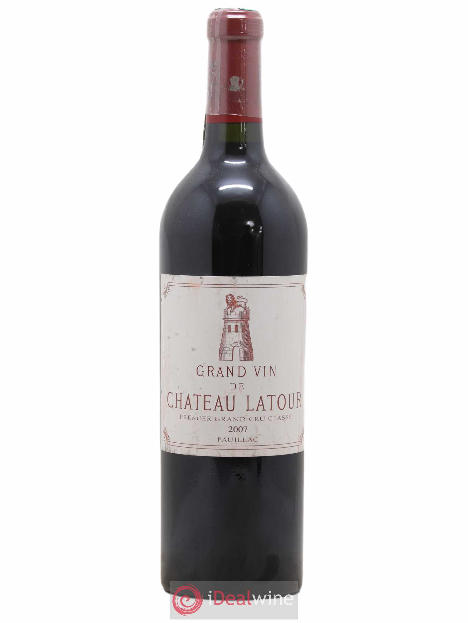 Château Latour 1er Grand Cru Classé 2007 - Lot de 1 bouteille - 0