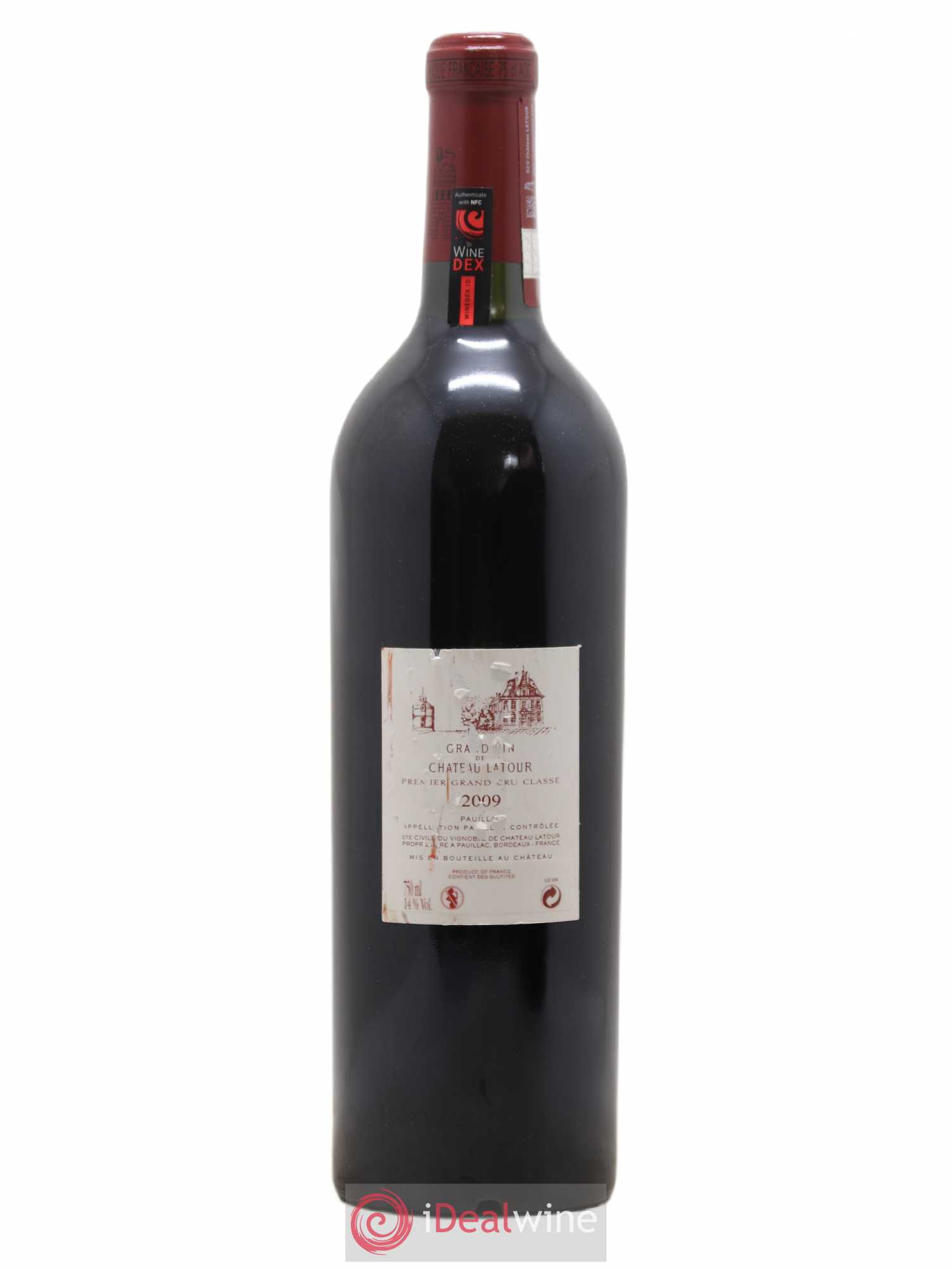 Château Latour 1er Grand Cru Classé 2009 - Lot de 1 bouteille - 1