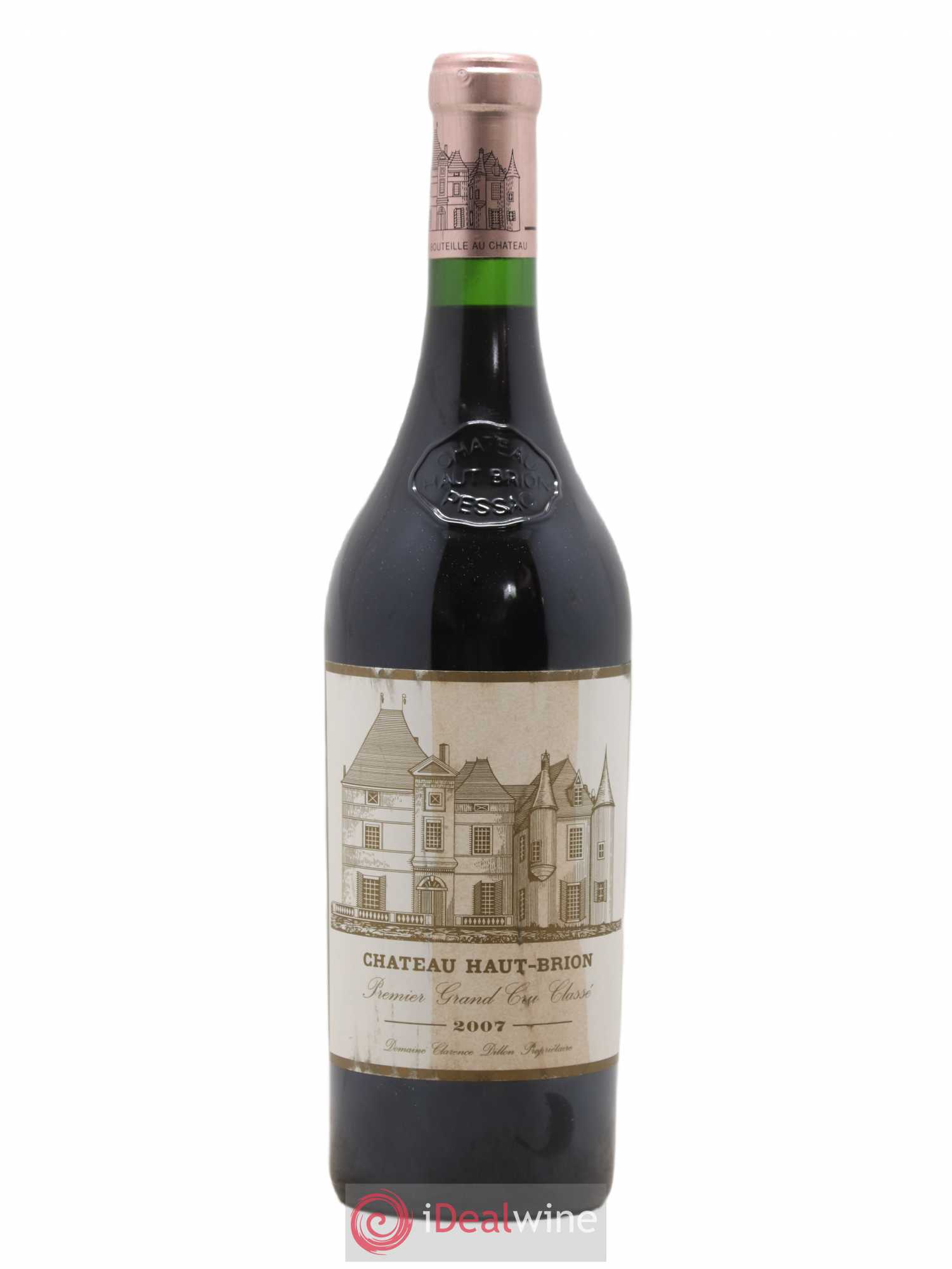 Château Haut Brion 1er Grand Cru Classé 2007 - Lot de 1 bouteille - 0