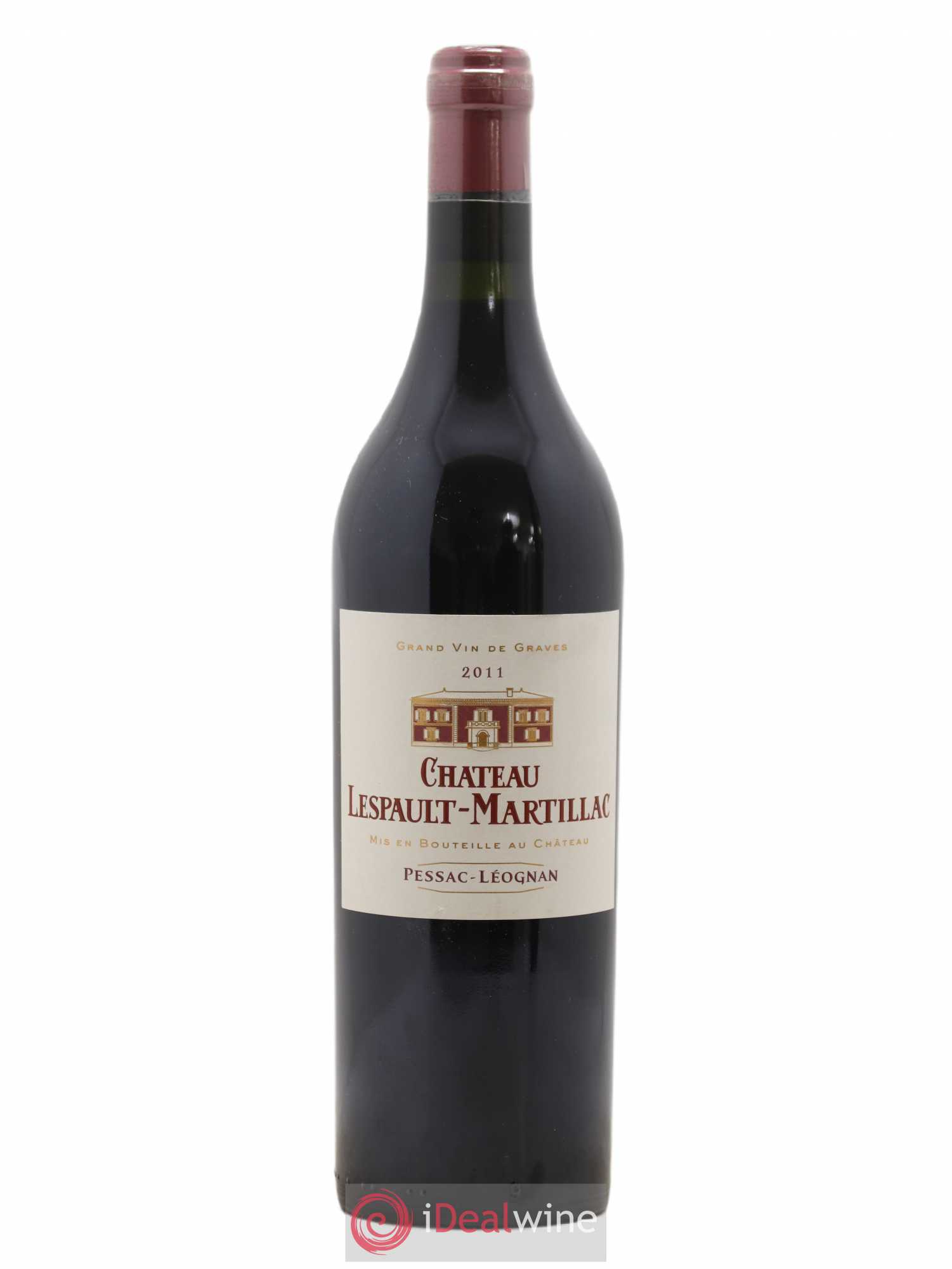 Château Lespault-Martillac 2011 - Lot de 1 bouteille - 0
