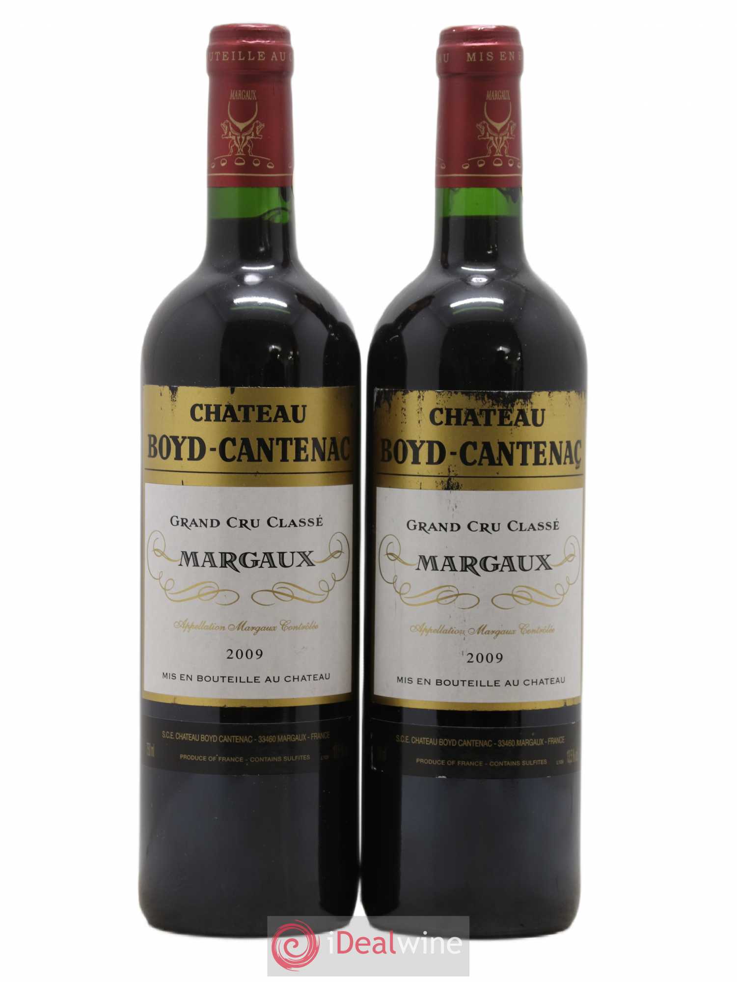 Château Boyd Cantenac 3ème Grand Cru Classé 2009 - Lot de 2 bouteilles - 0