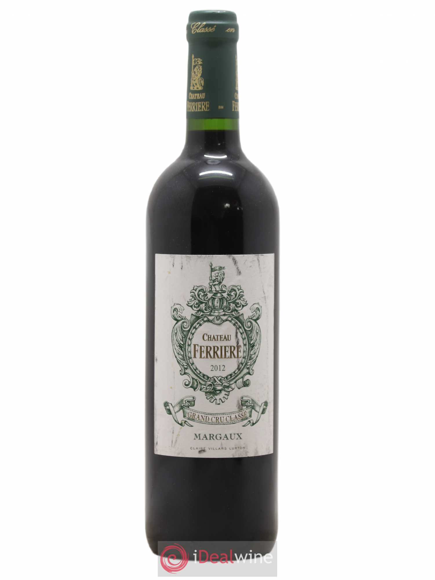 Château Ferrière 3ème Grand Cru Classé 2012 - Lot de 1 bouteille - 0