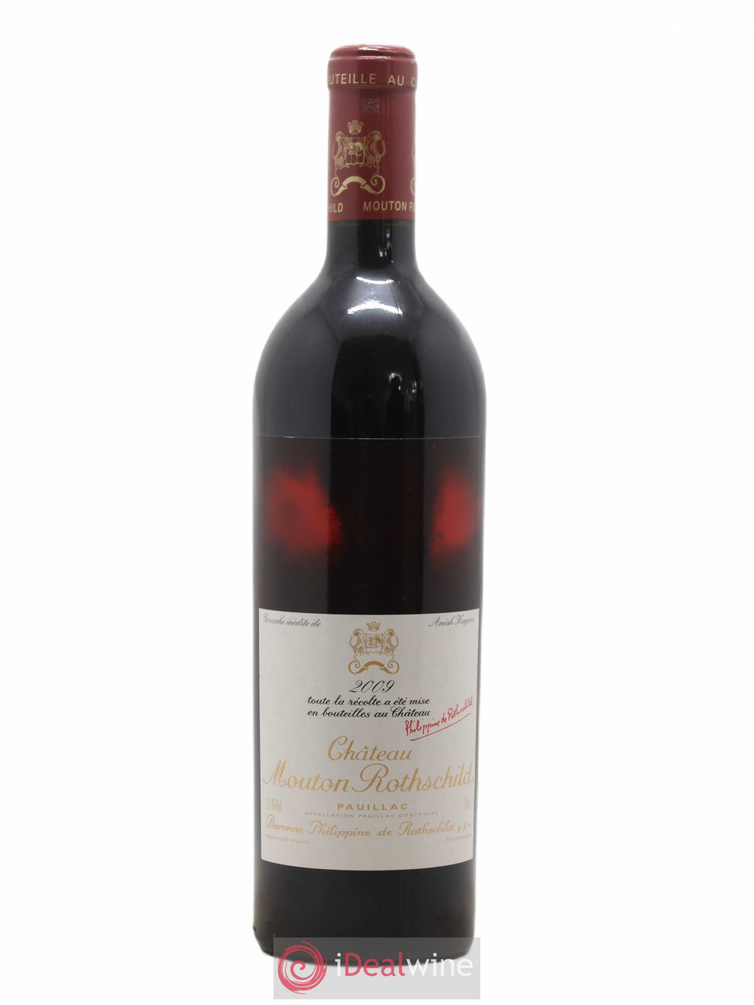 Château Mouton Rothschild 1er Grand Cru Classé 2009 - Lot de 1 bouteille - 0