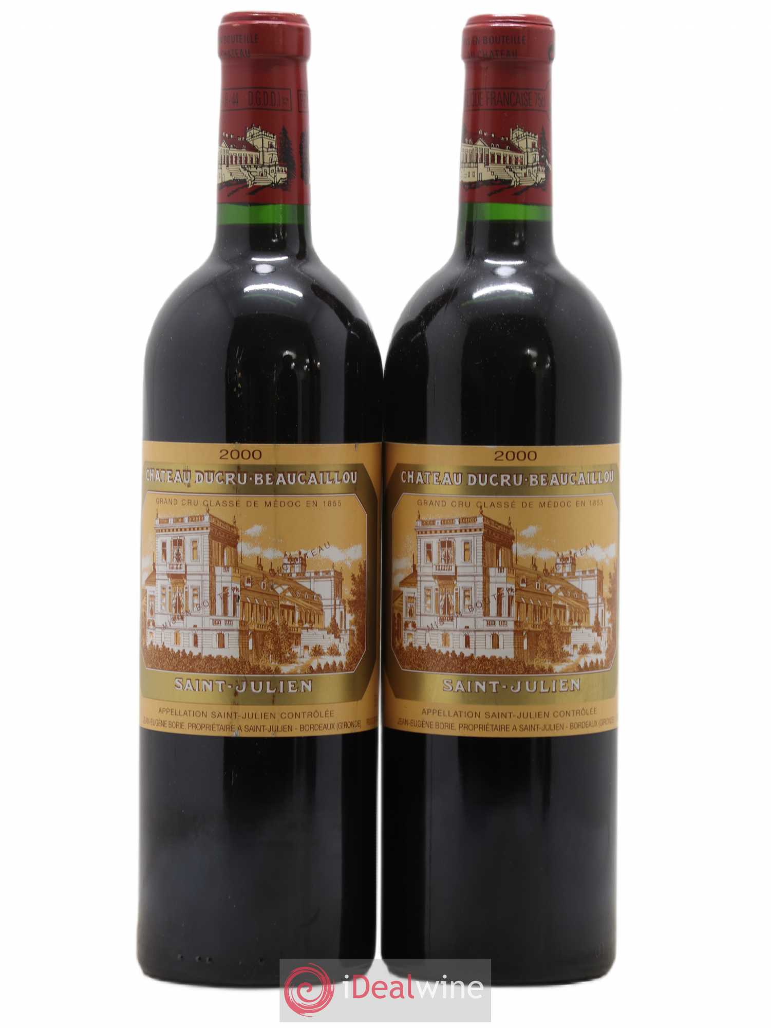 Château Ducru Beaucaillou 2ème Grand Cru Classé 2000 - Lot de 2 bouteilles - 0