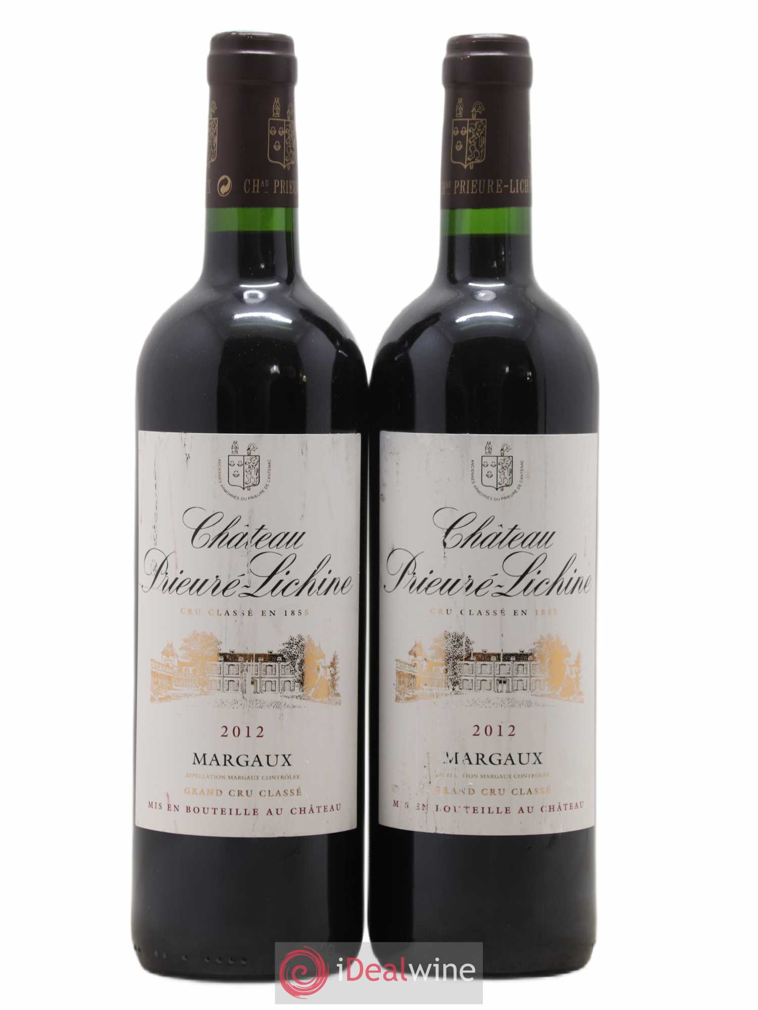 Château Prieuré Lichine 4ème Grand Cru Classé 2012 - Lot de 2 bouteilles - 0