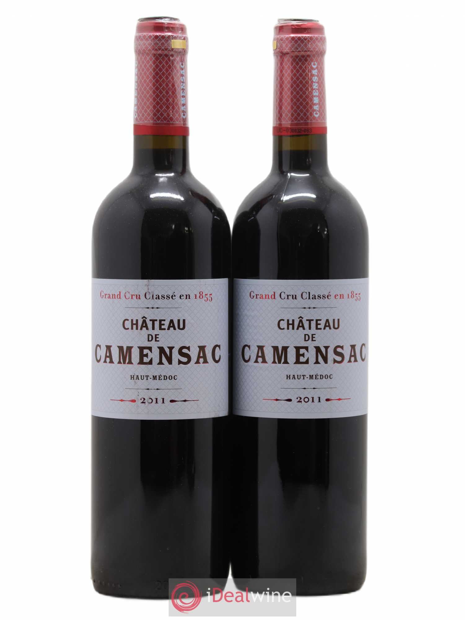 Château Camensac 5ème Grand Cru Classé 2011 - Lot de 2 bouteilles - 0