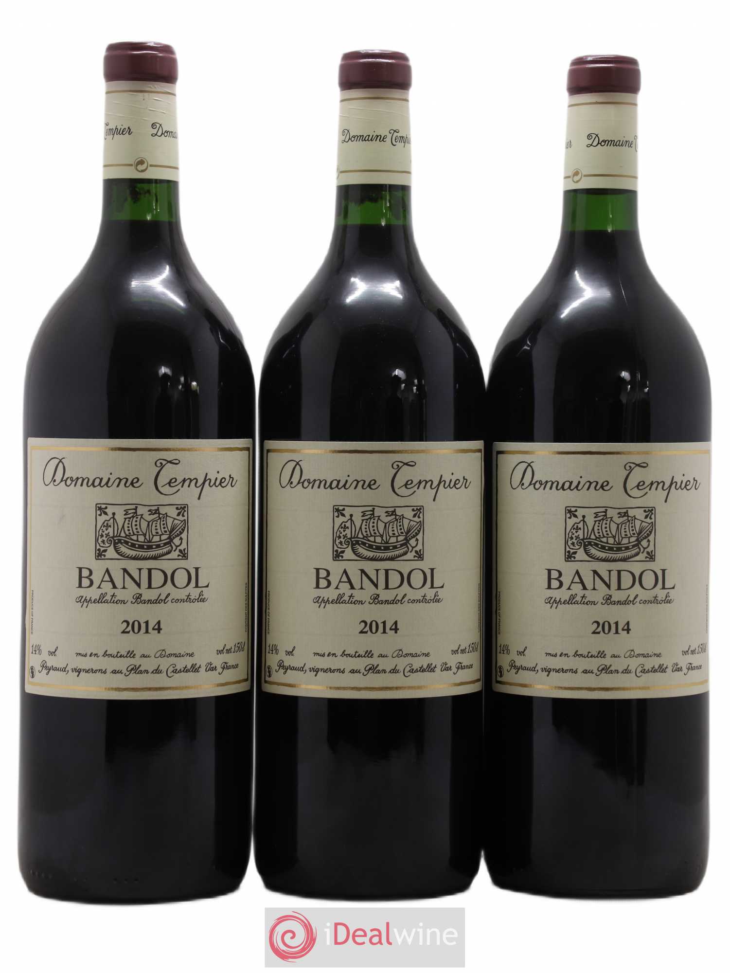 Bandol Domaine Tempier Famille Peyraud 2014 - Lot de 3 magnums - 0