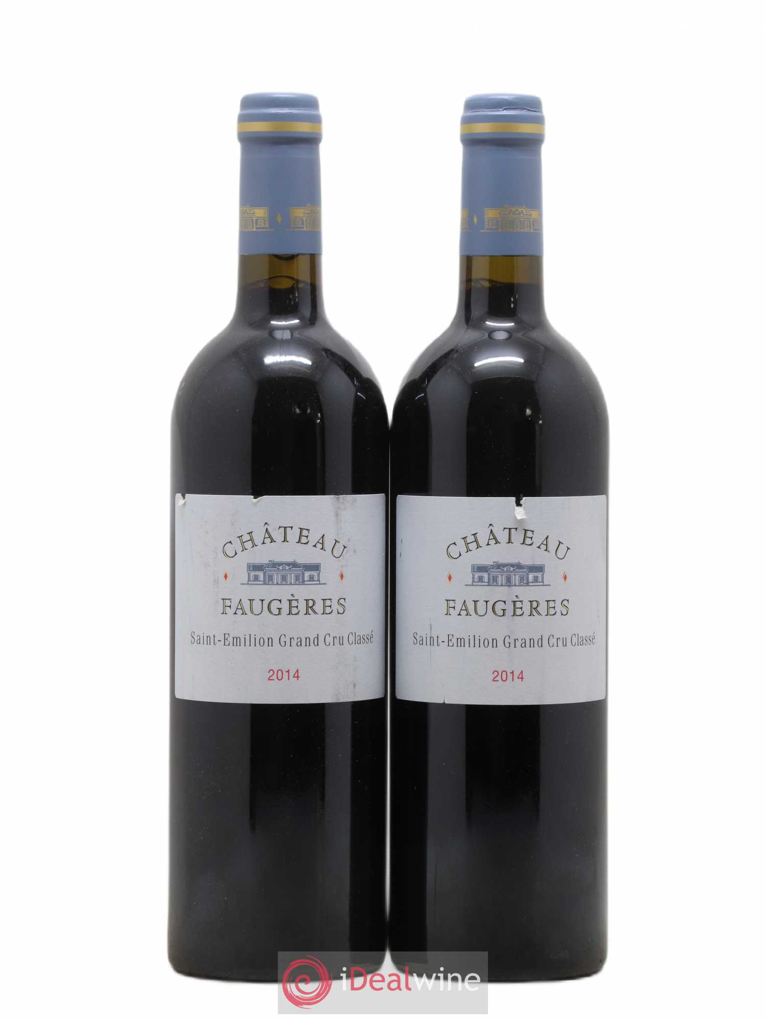 Château Faugères Grand Cru Classé 2014 - Lot of 2 bottles - 0