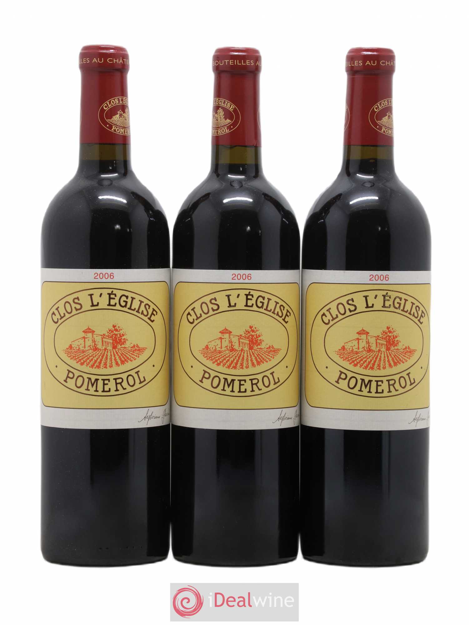 Clos l'Eglise 2006 - Lot de 3 bouteilles - 0