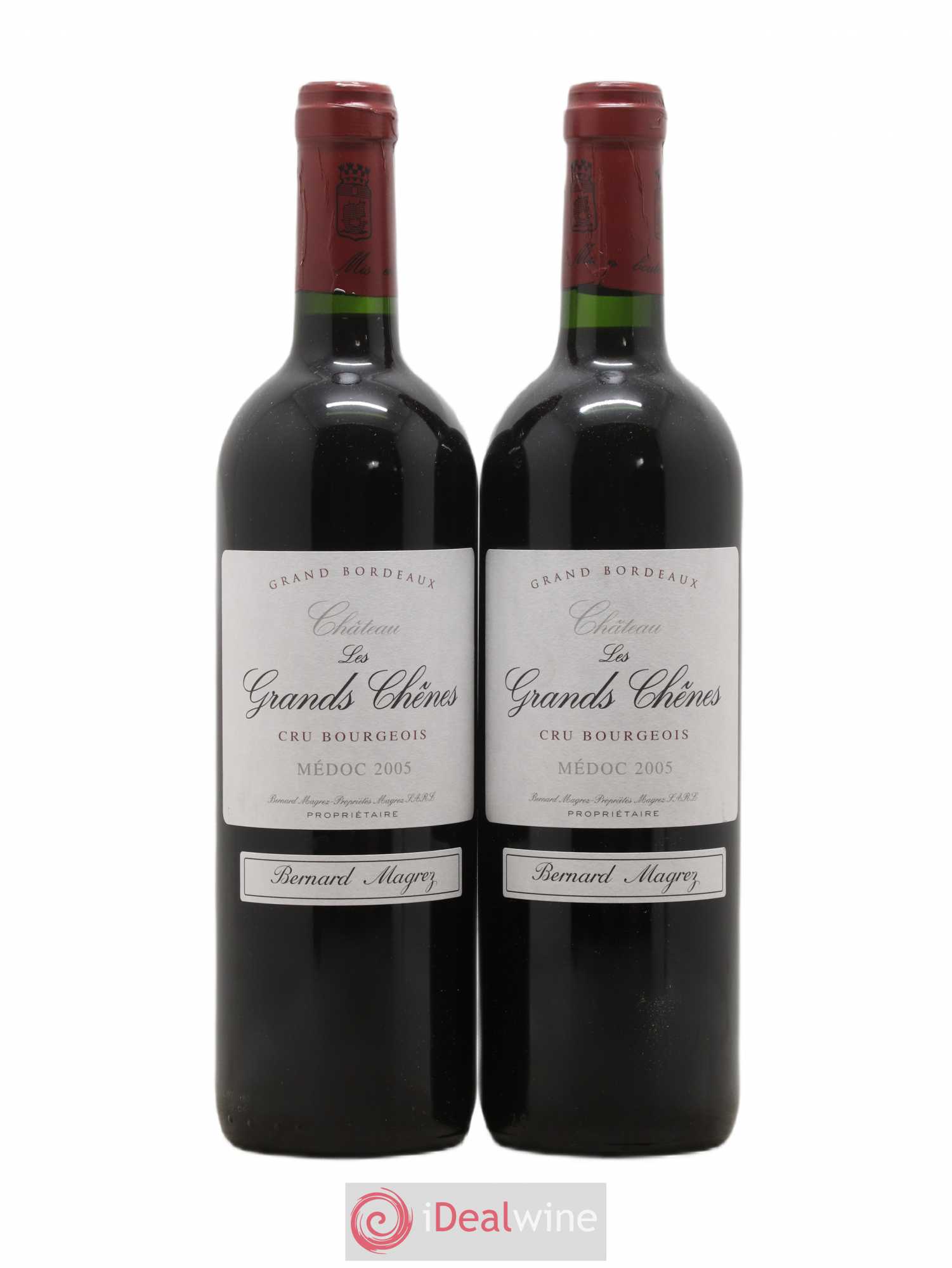 Château Les Grands Chênes 2005 - Lot de 2 bouteilles - 0