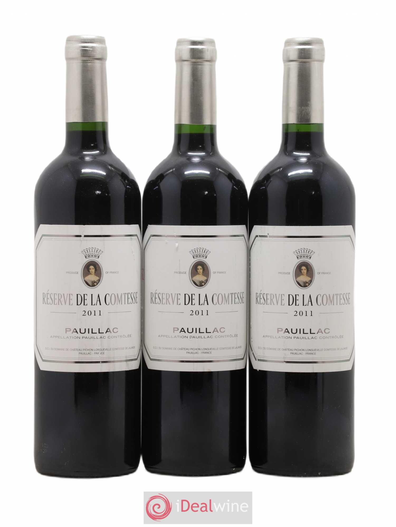 Réserve de la Comtesse Second Vin 2011 - Lot de 3 bouteilles - 0