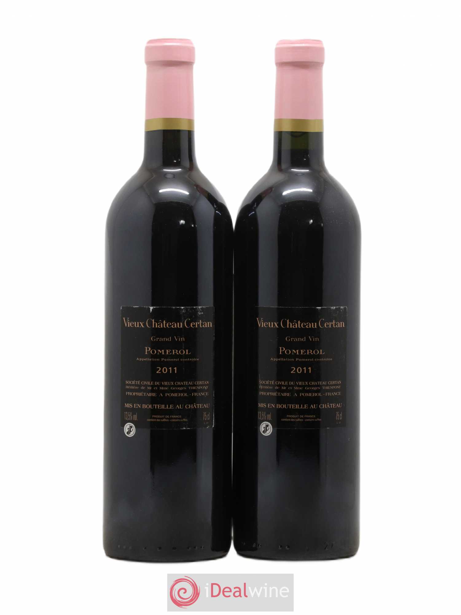 Vieux Château Certan 2011 - Lot de 2 bouteilles - 1