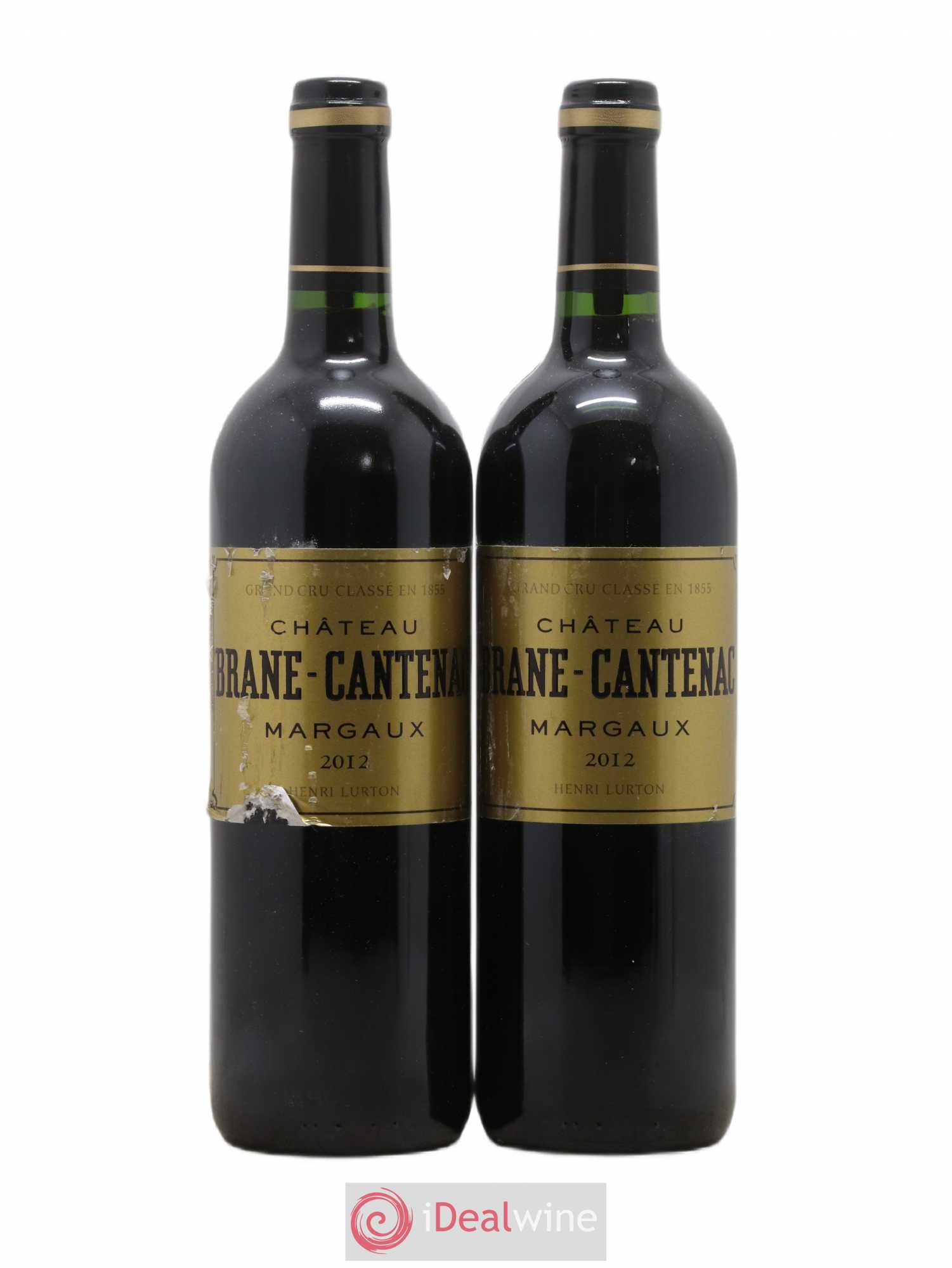 Château Brane Cantenac 2ème Grand Cru Classé 2012 - Lot de 2 bouteilles - 0