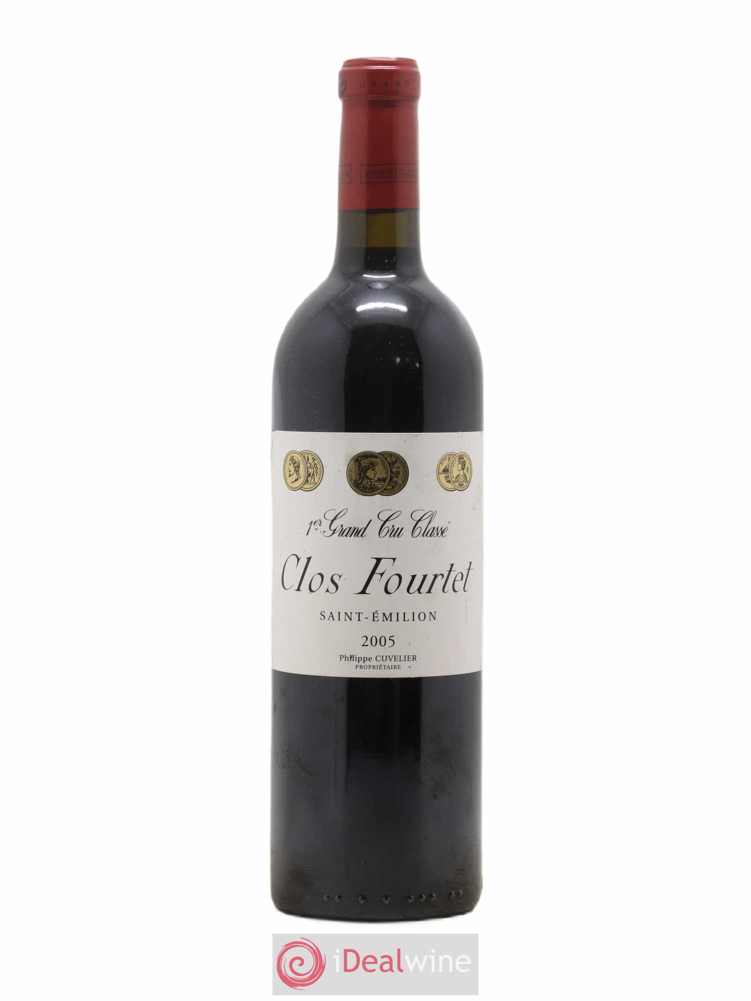 Clos Fourtet 1er Grand Cru Classé B 2005 - Lot de 1 bouteille - 0