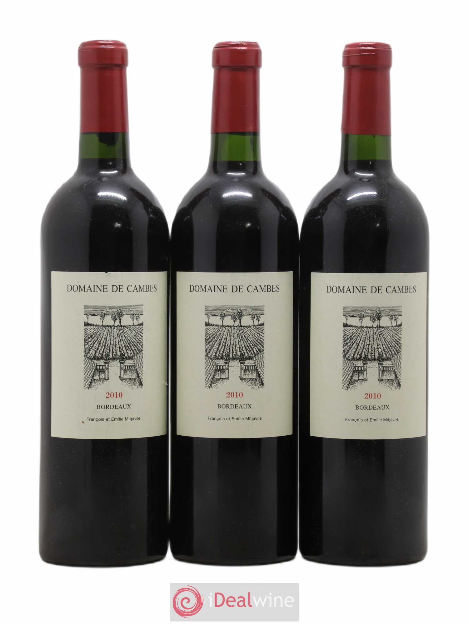 Domaine de Cambes 2010 - Lot de 3 bouteilles - 0