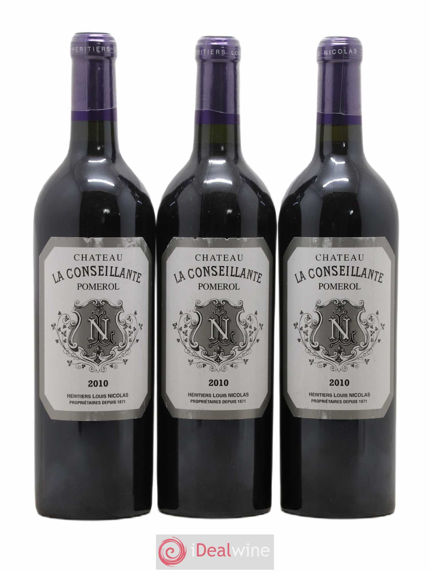 Château la Conseillante 2010 - Lot de 3 bouteilles - 0