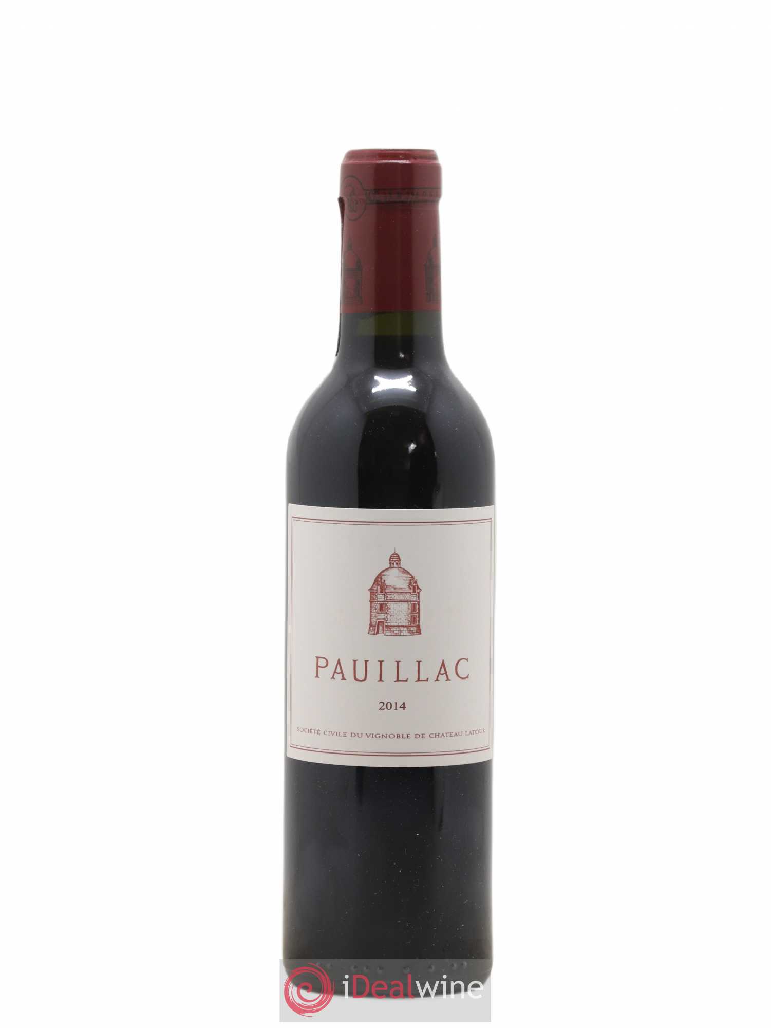 Pauillac de Château Latour 2014 - Lot de 1 demi bouteille - 0
