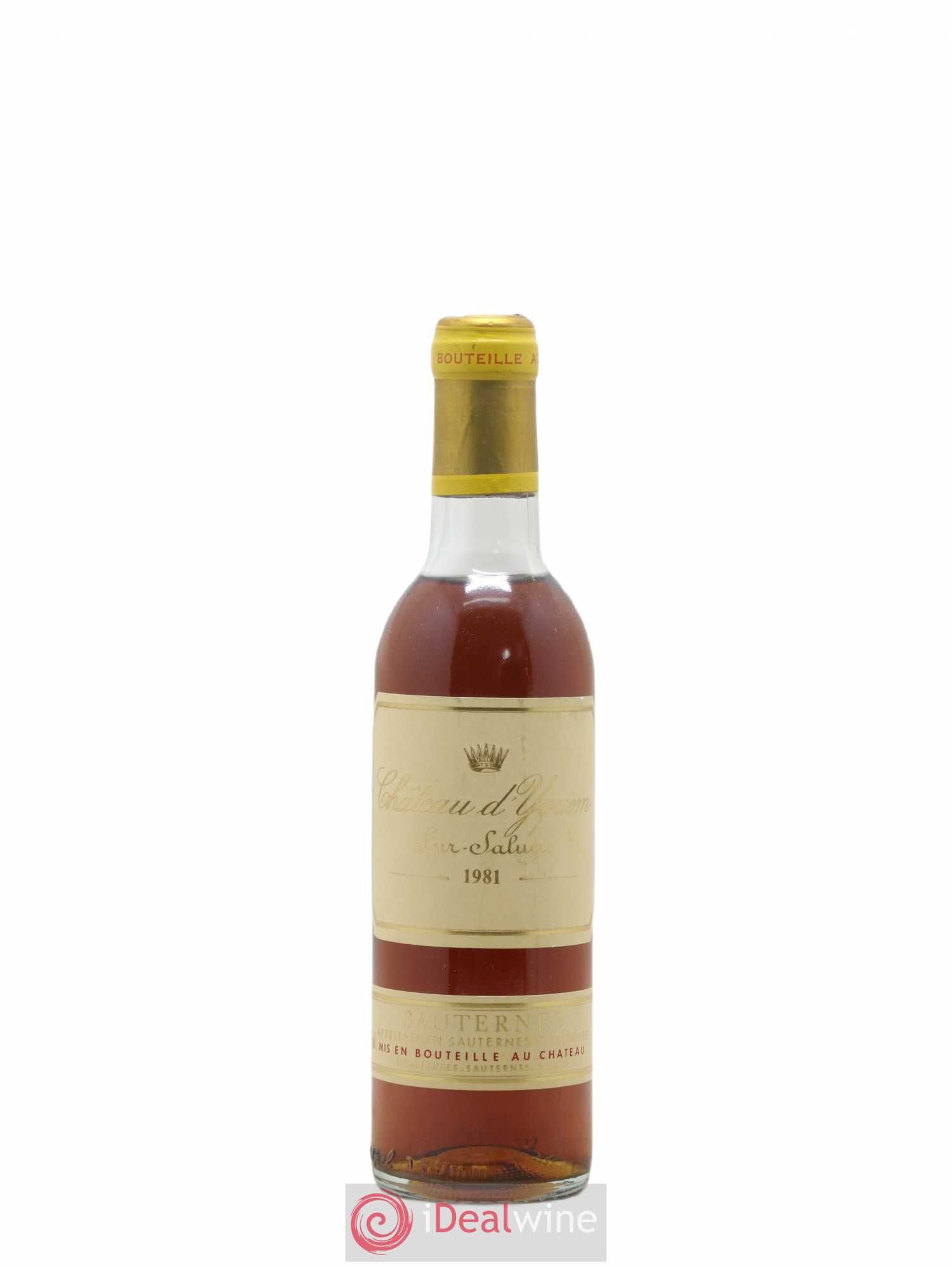 Château d' Yquem 1er Cru Classé Supérieur 1981 - Lotto di 1 mezza bottiglia - 0