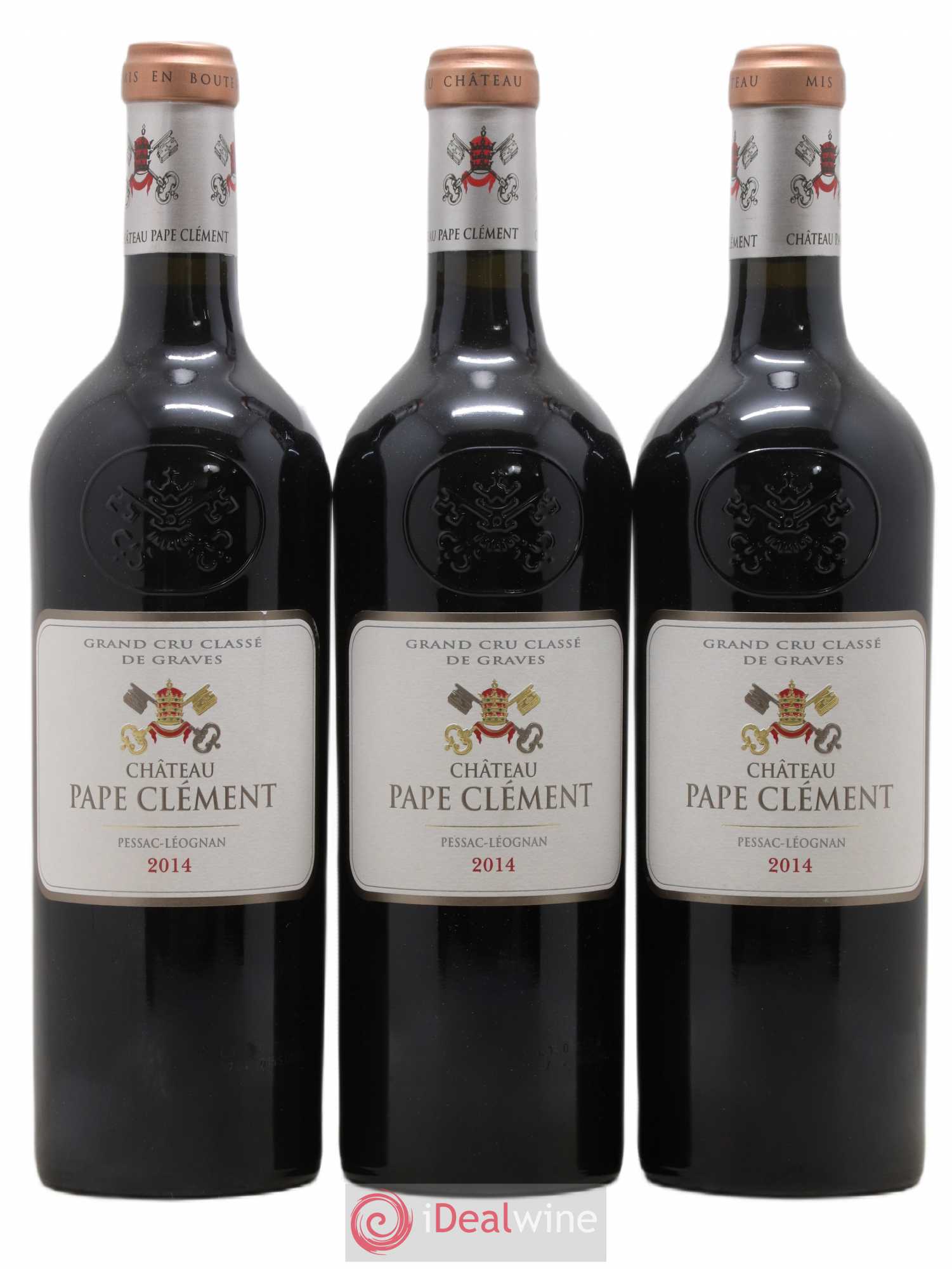Château Pape Clément Cru Classé de Graves 2014 - Lot de 3 bouteilles - 0