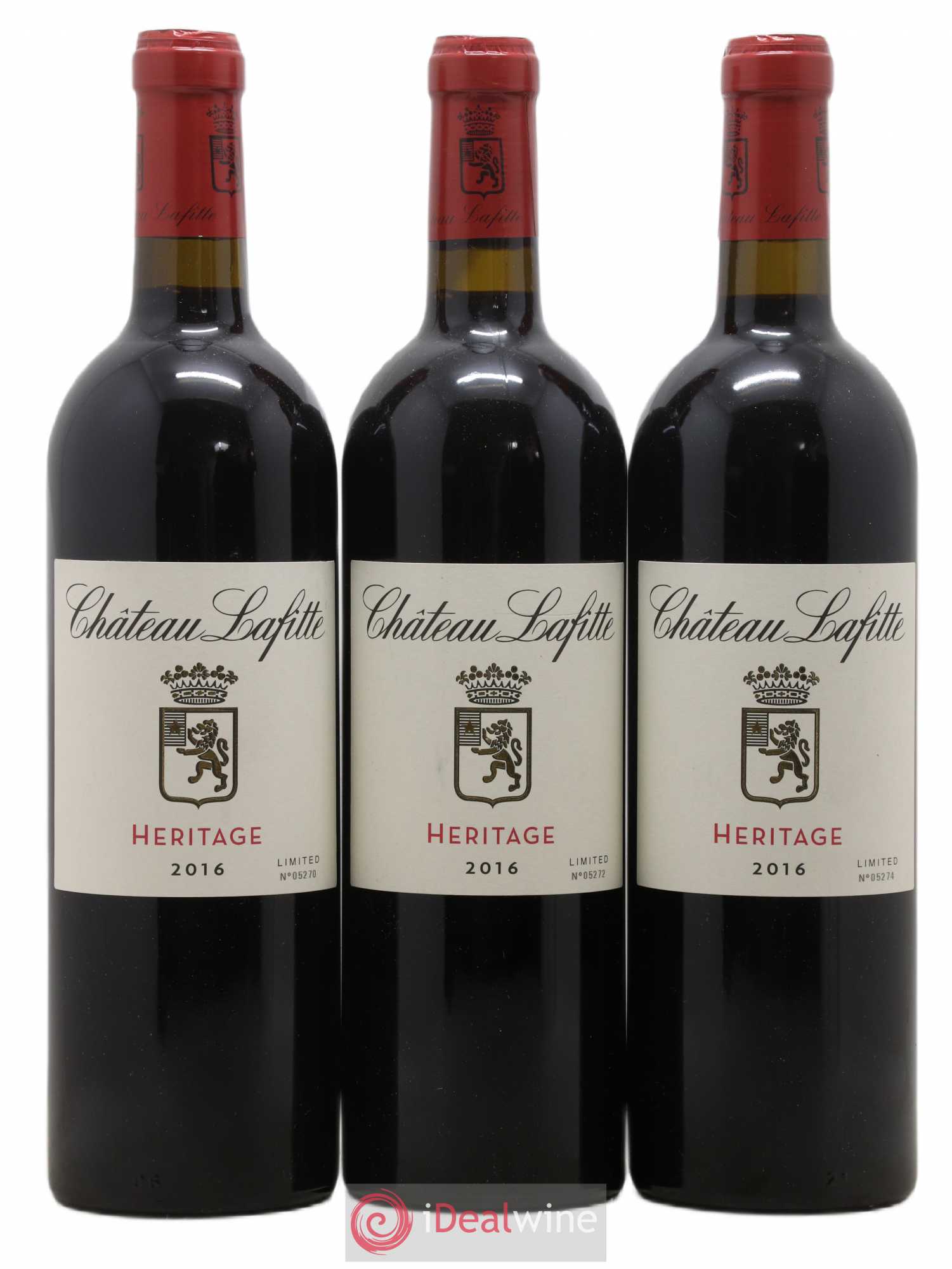 Premières Côtes de Bordeaux Château Lafitte Heritage 2016 - Posten von 3 Flaschen - 0