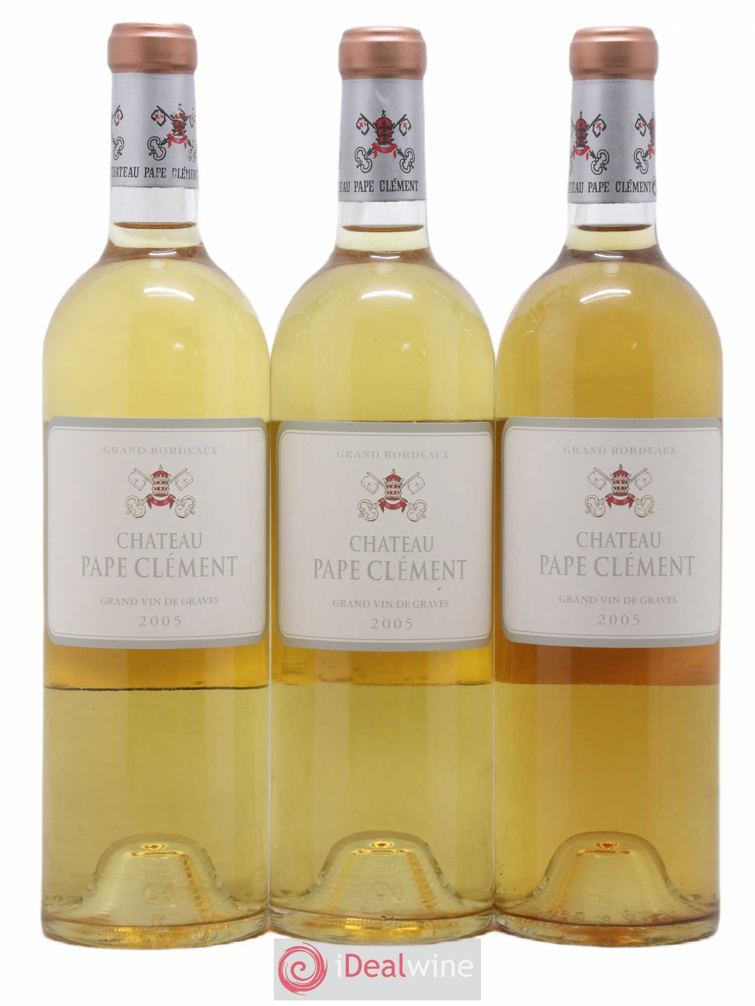 Château Pape Clément 2005 - Lot de 3 bouteilles - 0