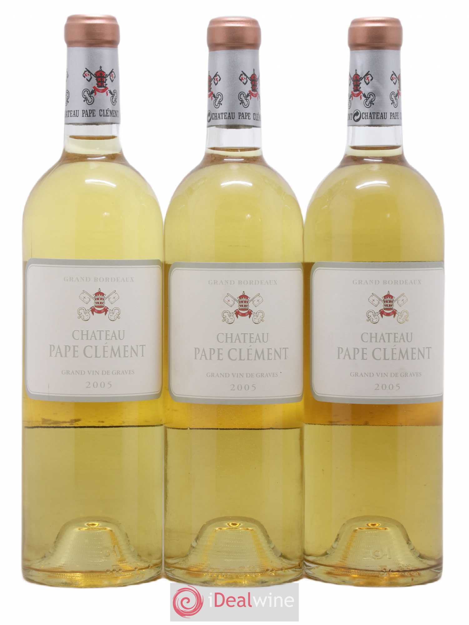 Château Pape Clément 2005 - Lot de 3 bouteilles - 0
