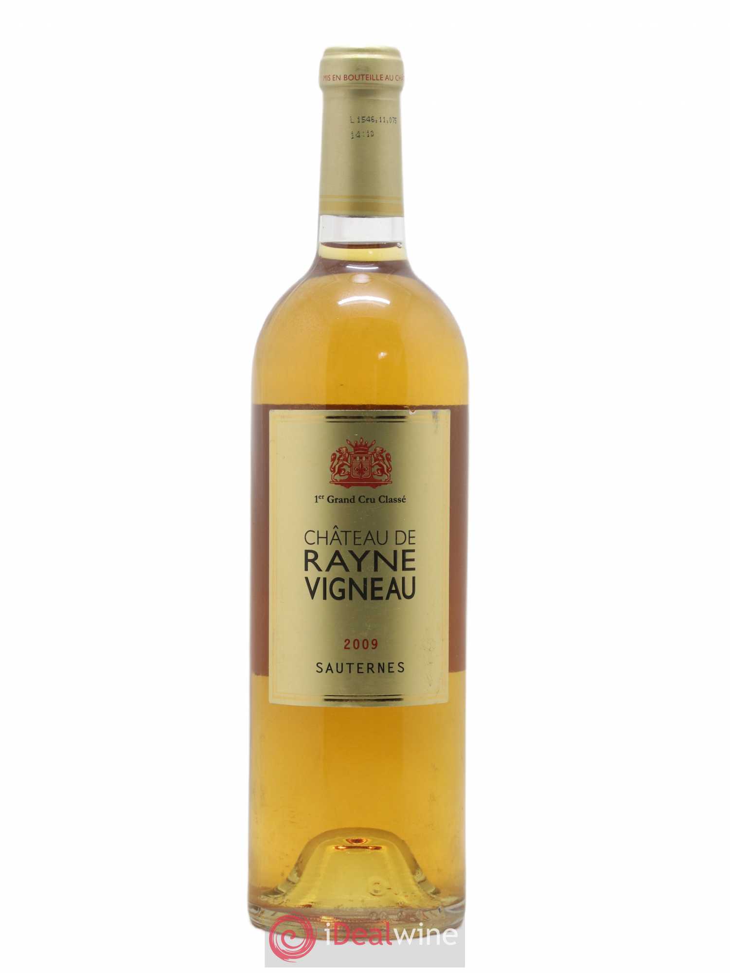 Château de Rayne Vigneau 1er Grand Cru Classé 2009 - Lotto di 1 bottiglia - 0
