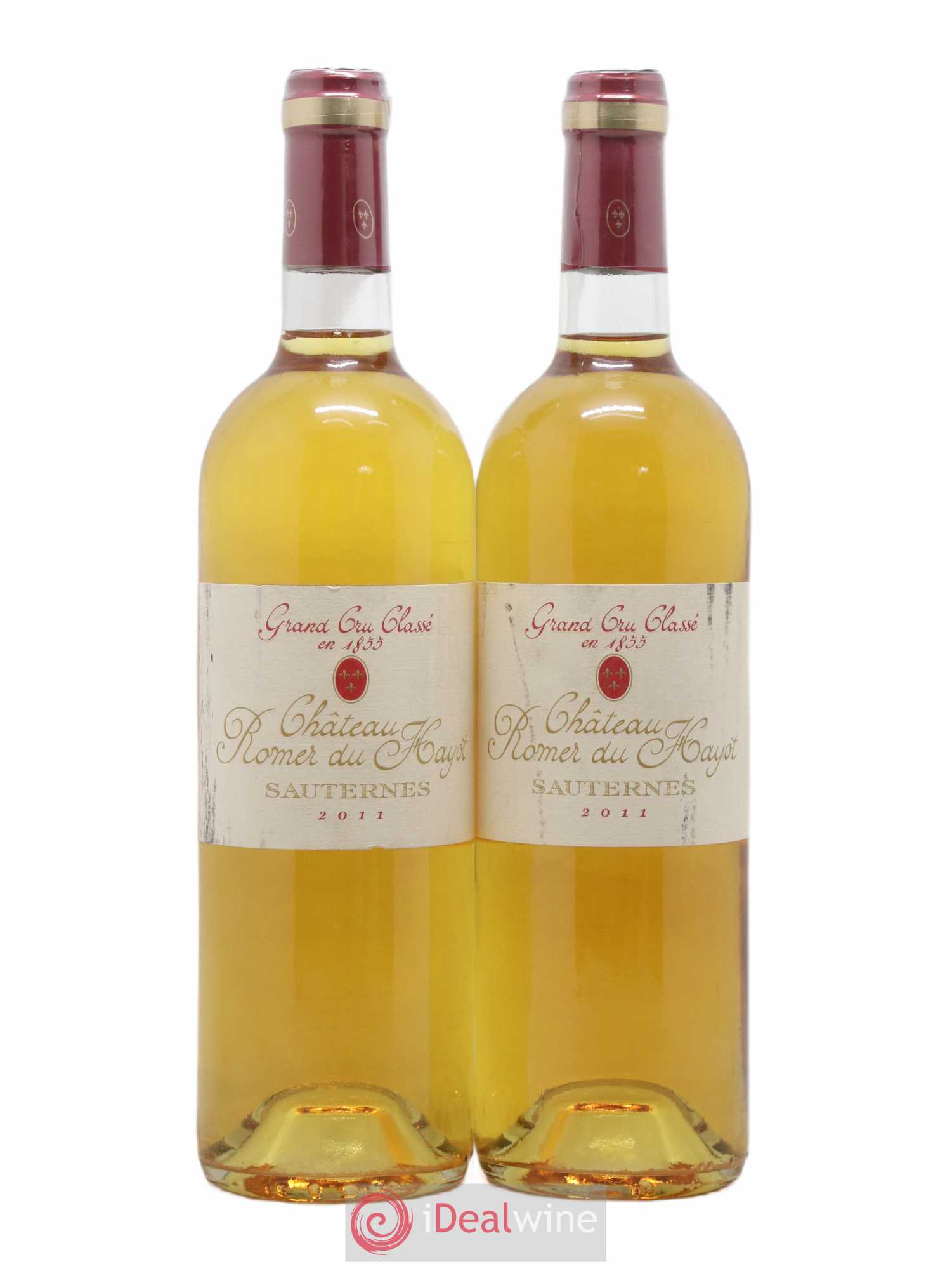 Château Romer du Hayot 2ème Grand Cru Classé 2011 - Lotto di 2 bottiglie - 0