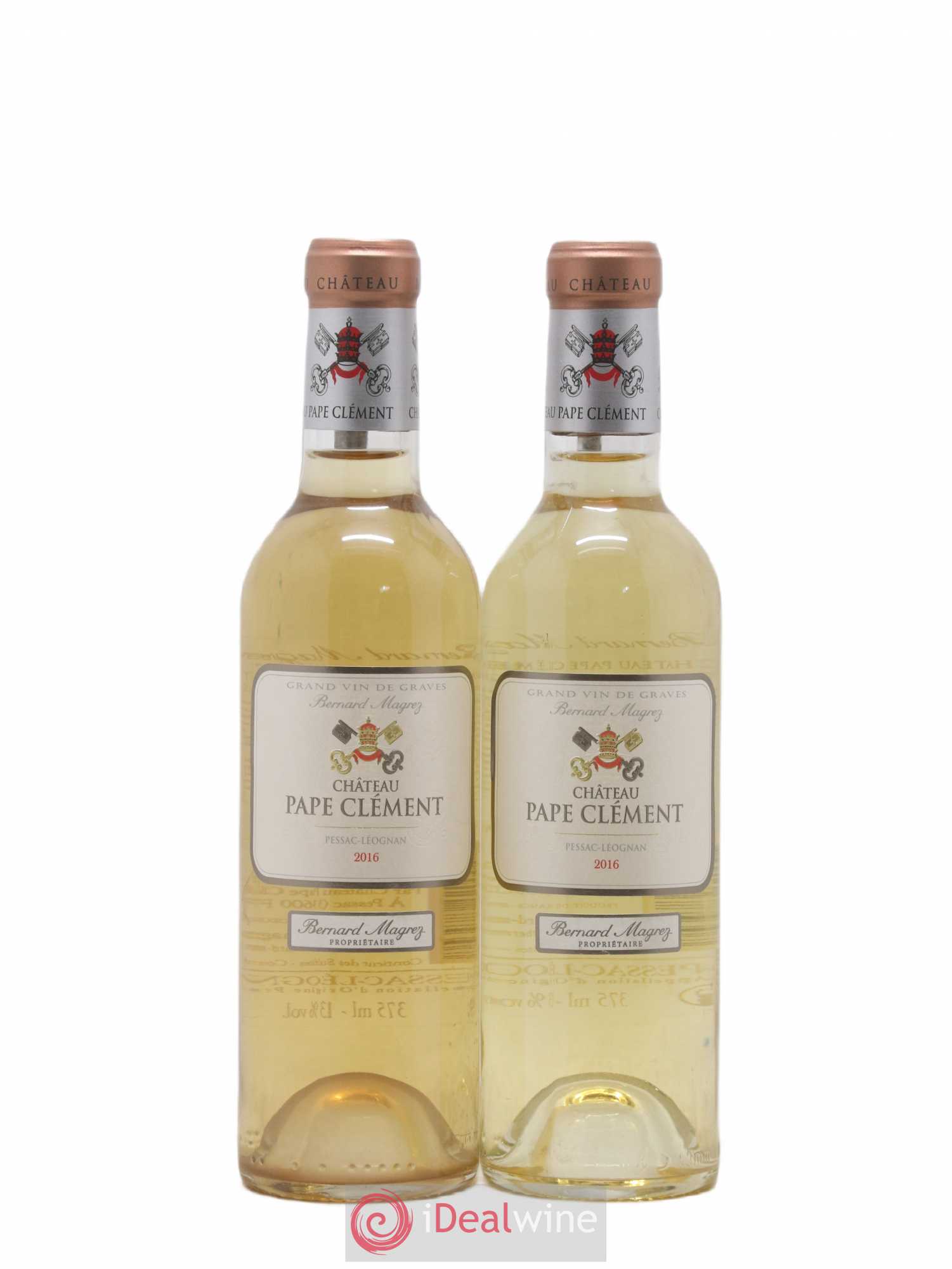 Château Pape Clément 2016 - Posten von 2 Demi-Flaschen - 0